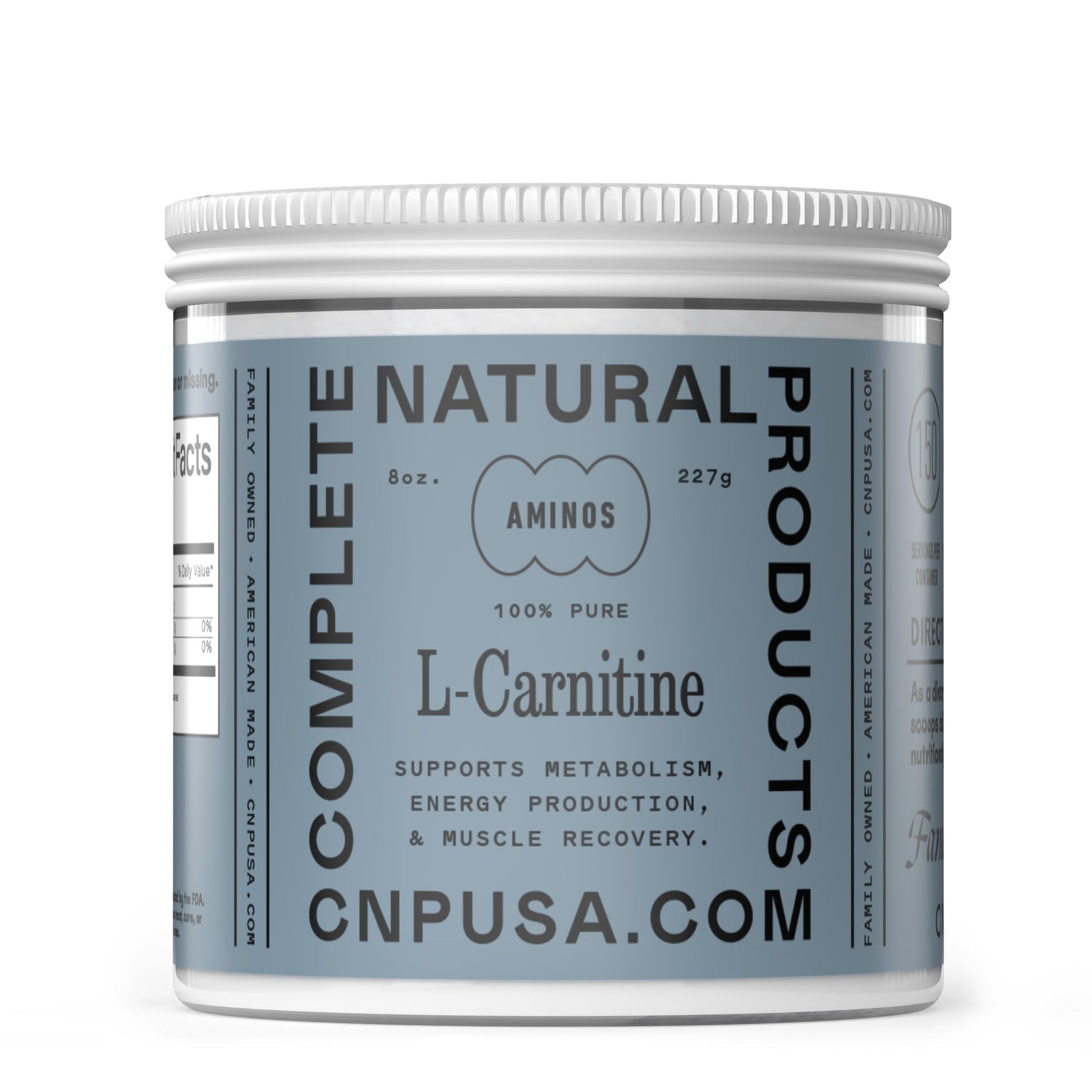 Complete Natural Products L-Carnitine Powder 8 oz