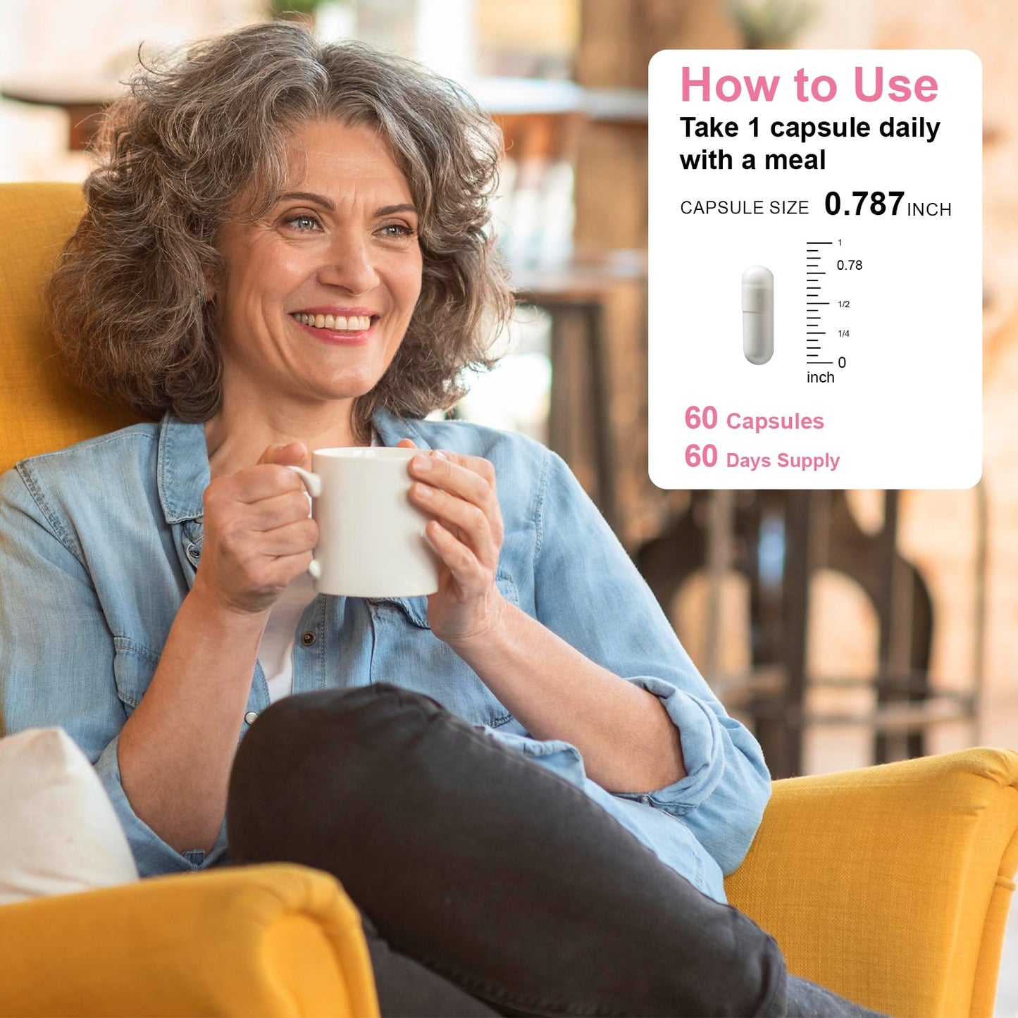 Novafun Menopause Relief Capsules for Women, 60 Capsules