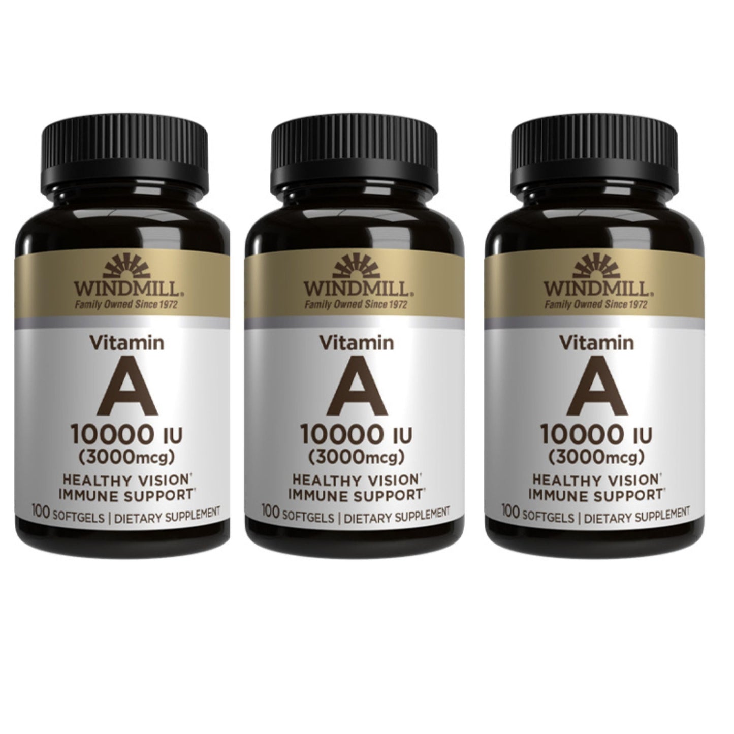 Windmill Vitamin A 10,000 IU Softgels 300
