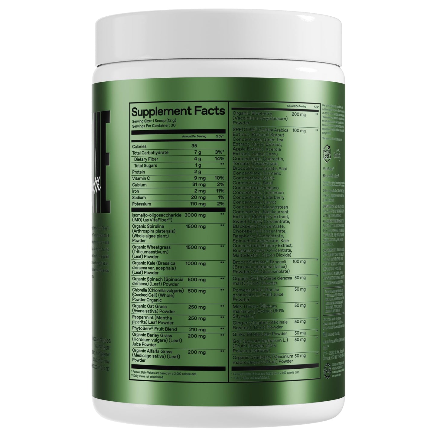 ONE OF ONE Greens & Gut Health Powder with Prebiotics, Probiotics & Digestive Enzymes for Gut Health, Immunity & Energy, No Artificial Sweeteners - Lemon Iced Tea, 30 Servings