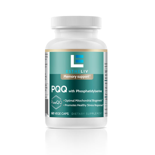 ESTHELIV PQQ with Phosphatidylserine Capsule, 60 Count