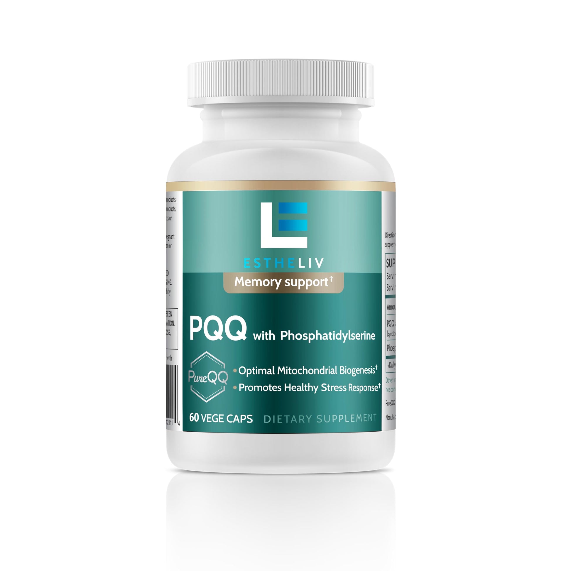 ESTHELIV PQQ with Phosphatidylserine Capsule 60 Count