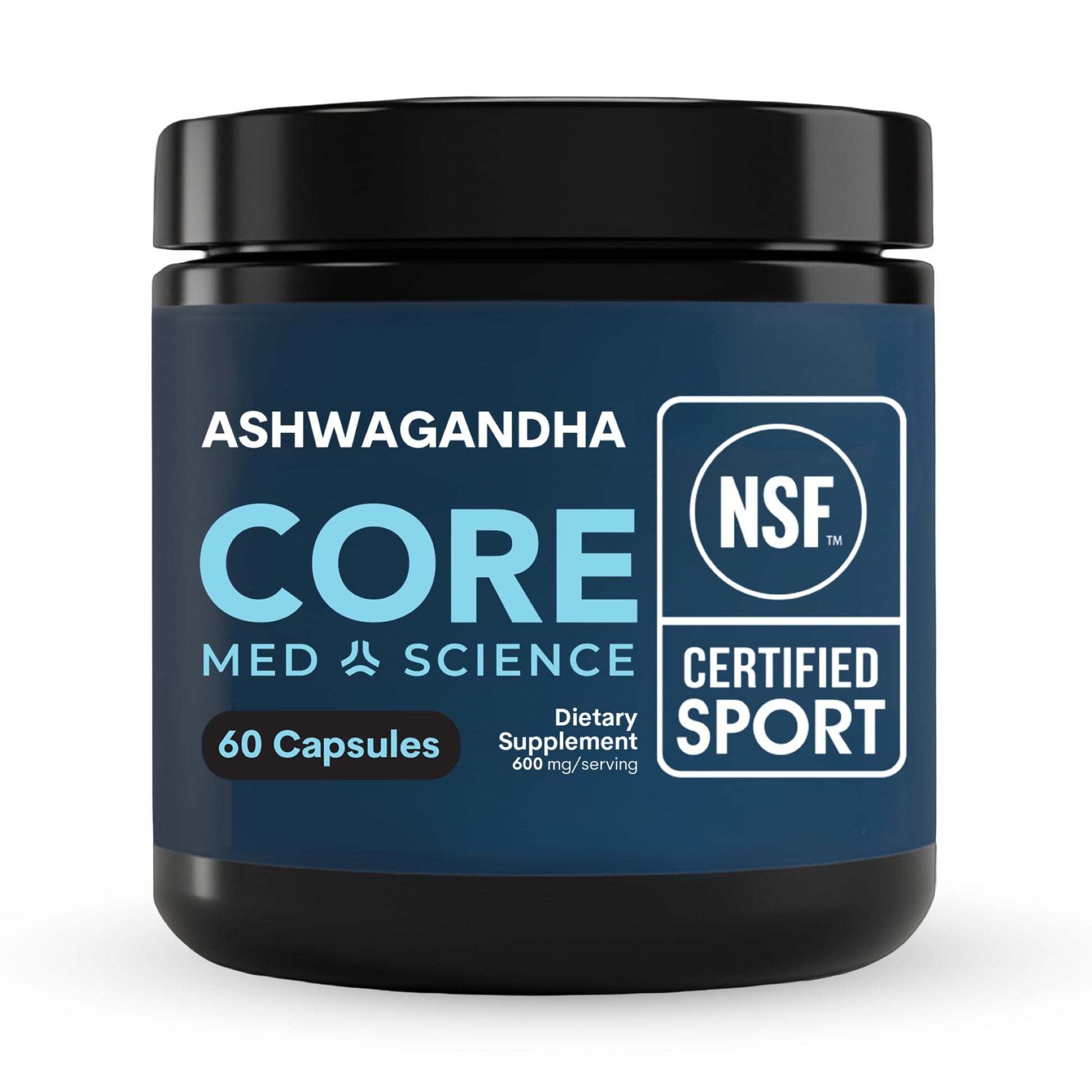 Core Med Science KSM-66 Ashwagandha Supplement 60 Capsules