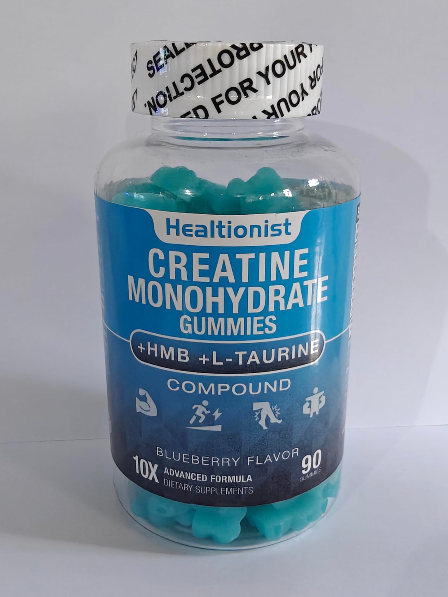 Healtionist Creatine HMB Monohydrate Gummies 90 Count