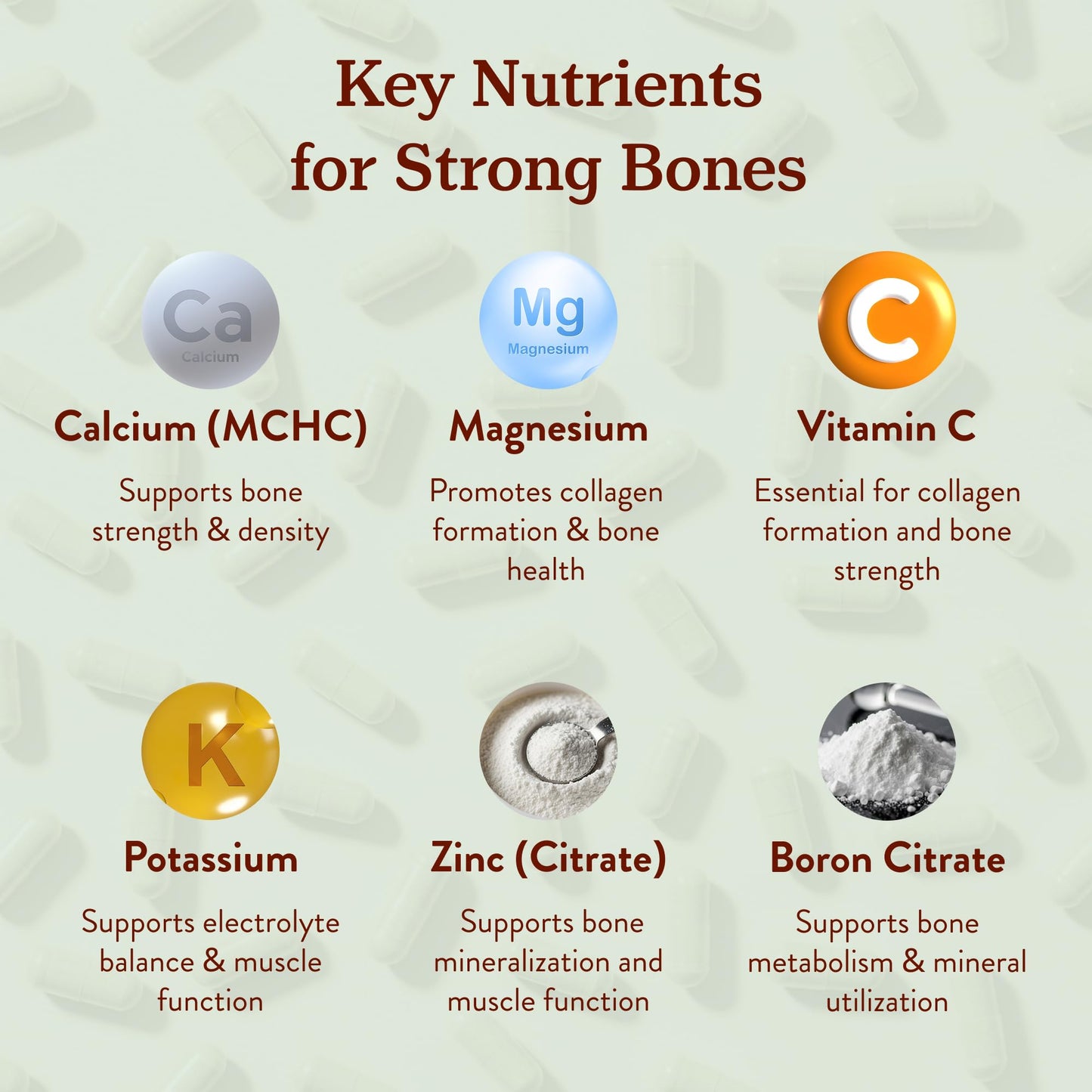 More. Longevity & Wellbeing Premium Calcium Supplement 120 Capsules