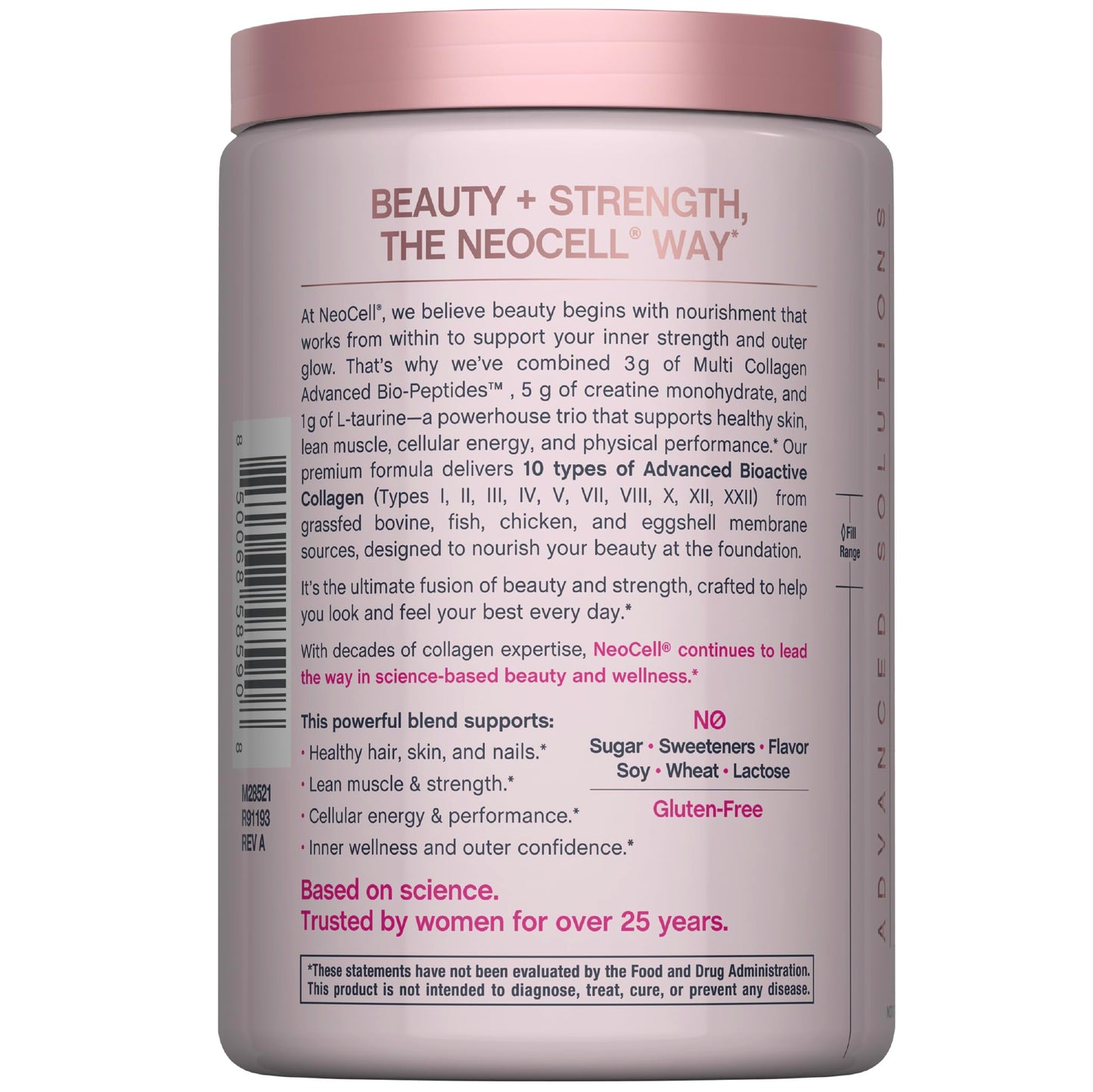 NeoCell Creatine Monohydrate Powder 10 oz