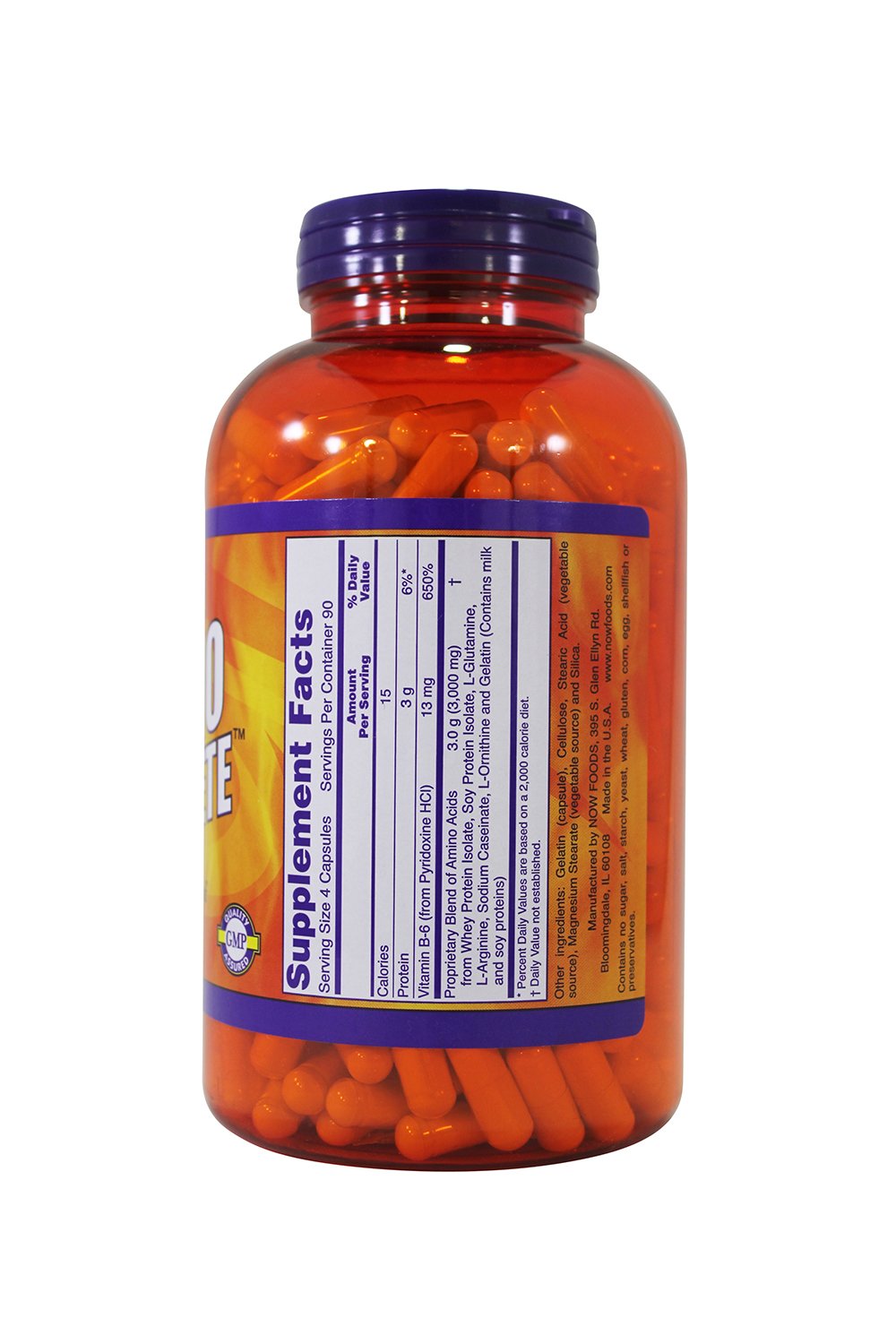 NOW Foods Amino Complete, 360 Capsules