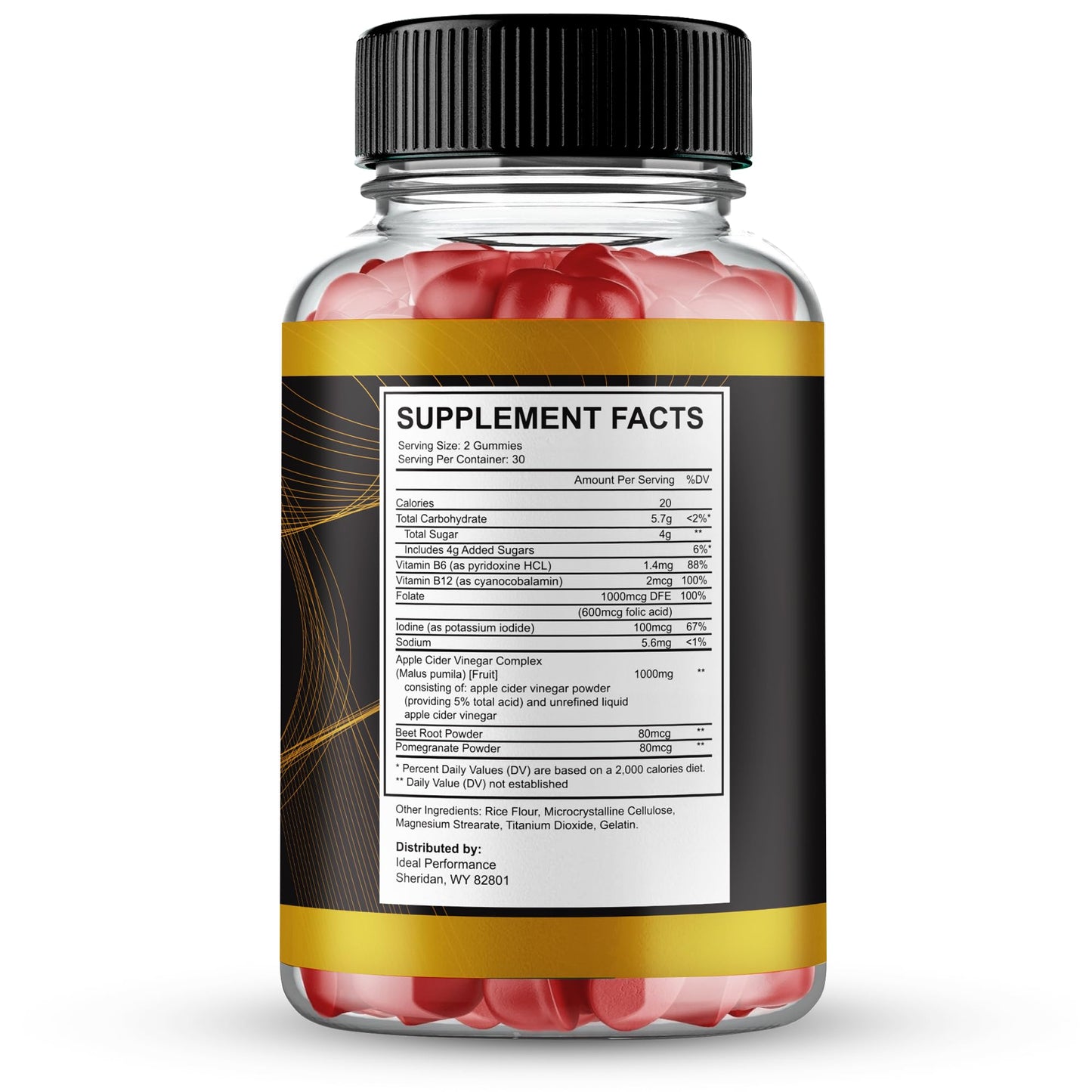Ideal Performance Fluxactive Complete Gummies 180