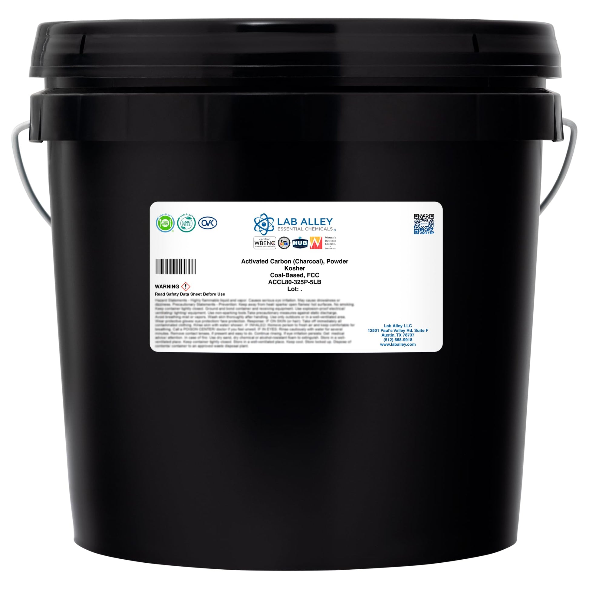 Lab Alley Activated Carbon (Charcoal) Powder, 1 Count