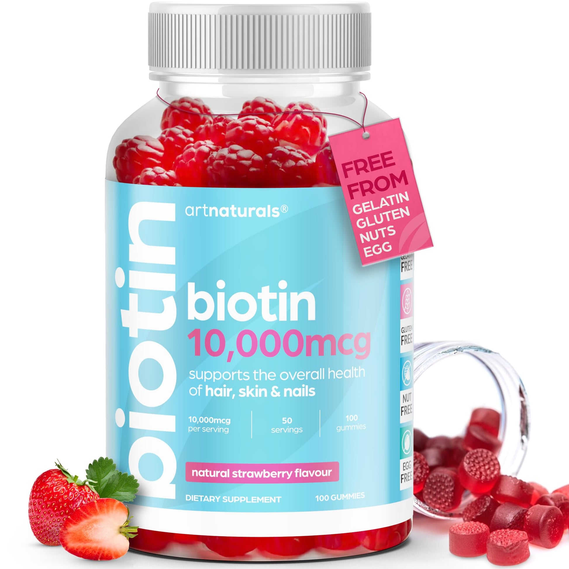 Artnaturals Biotin Capsule, 100 Count