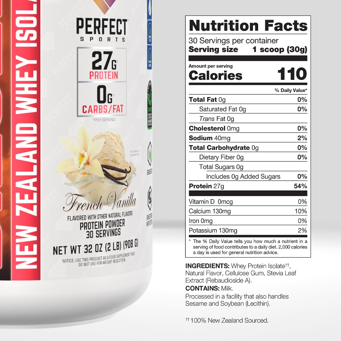 PERFECT SPORTS Masters of the Universe He-Man Limited Edition Diesel New Zealand Whey Isolate Powder 32