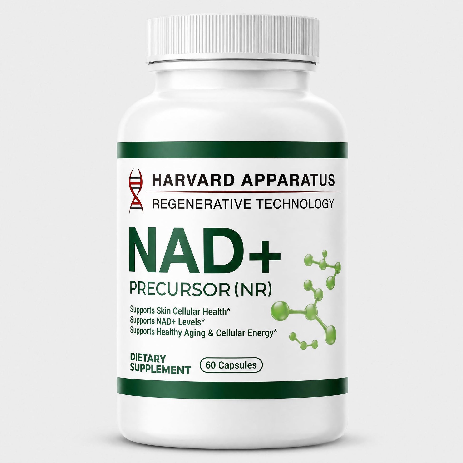 VITAJOURNEY NAD+ Supplement with Nicotinamide Riboside Capsules, 60 Count