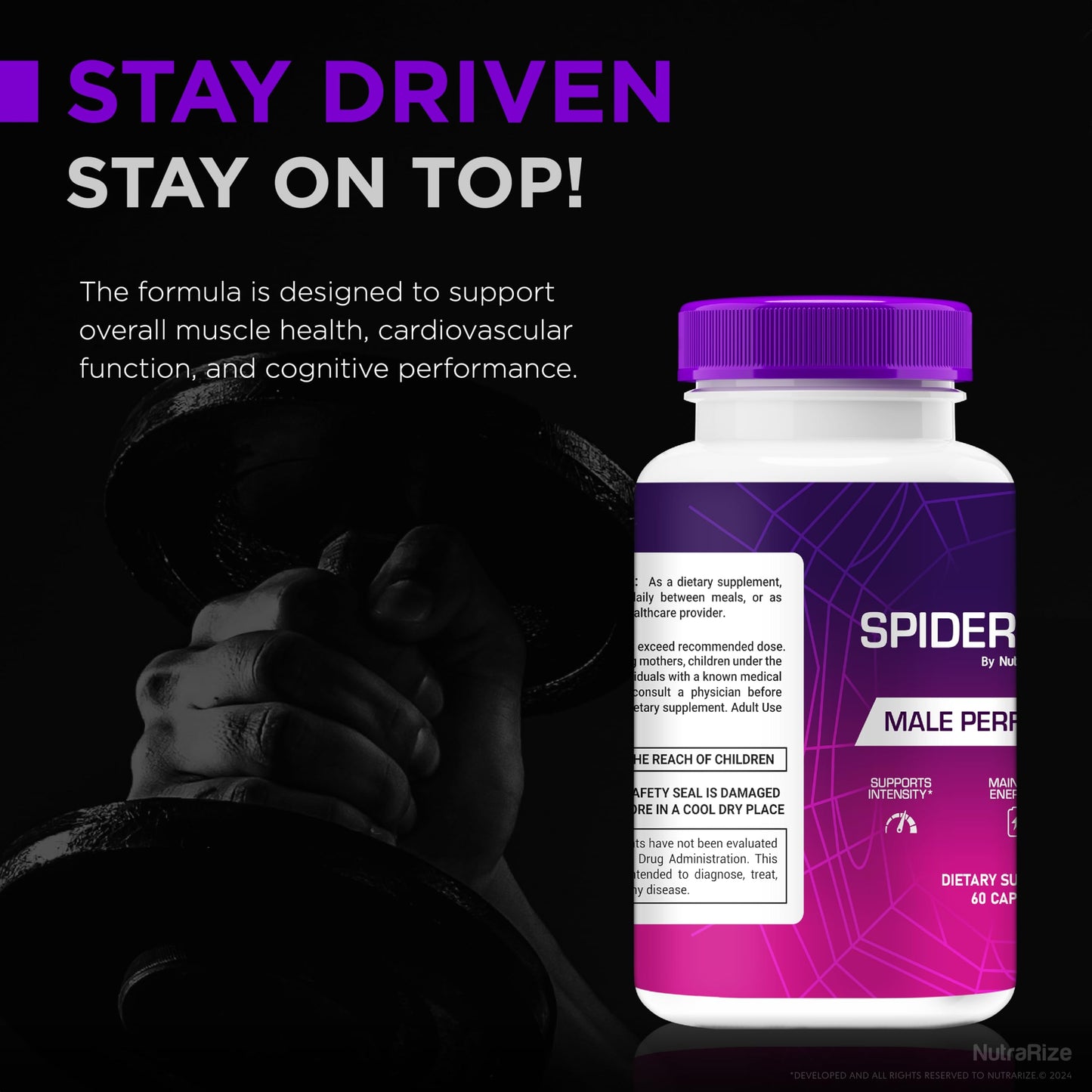 NutraRize Spider-Sense Capsules, 60 Capsules