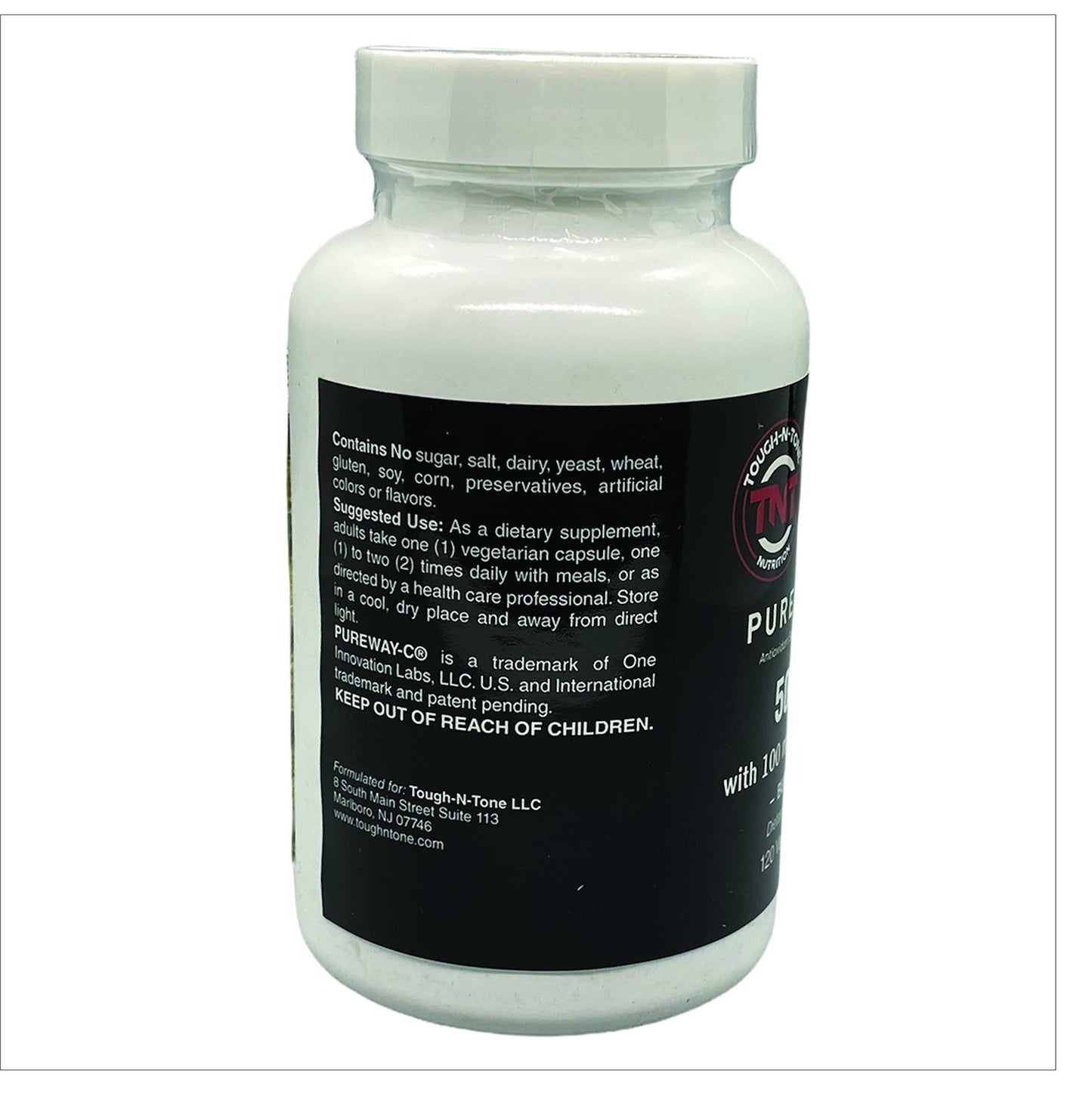TOUGH-N-TONE Vitamin C 500mg Capsule, 1 Count