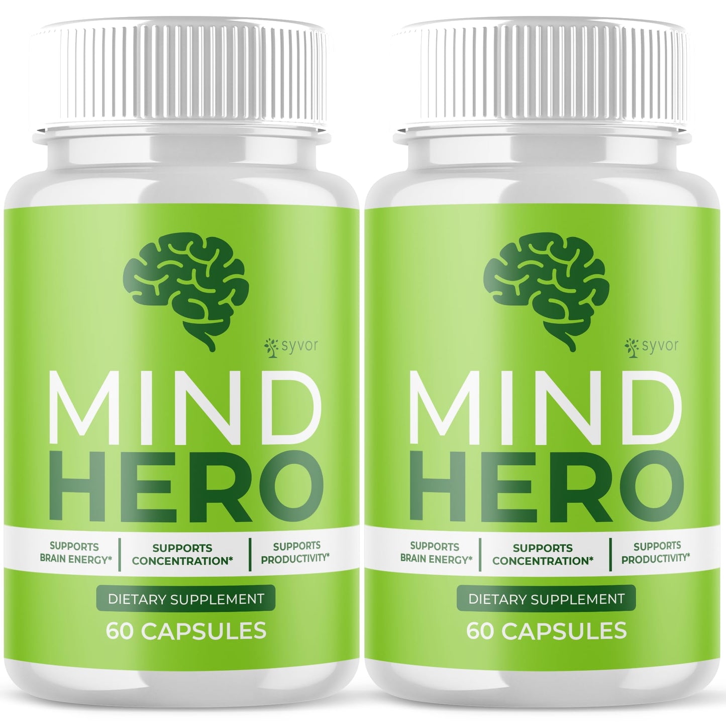 Syvor Mind Hero Capsules, 120 Capsules