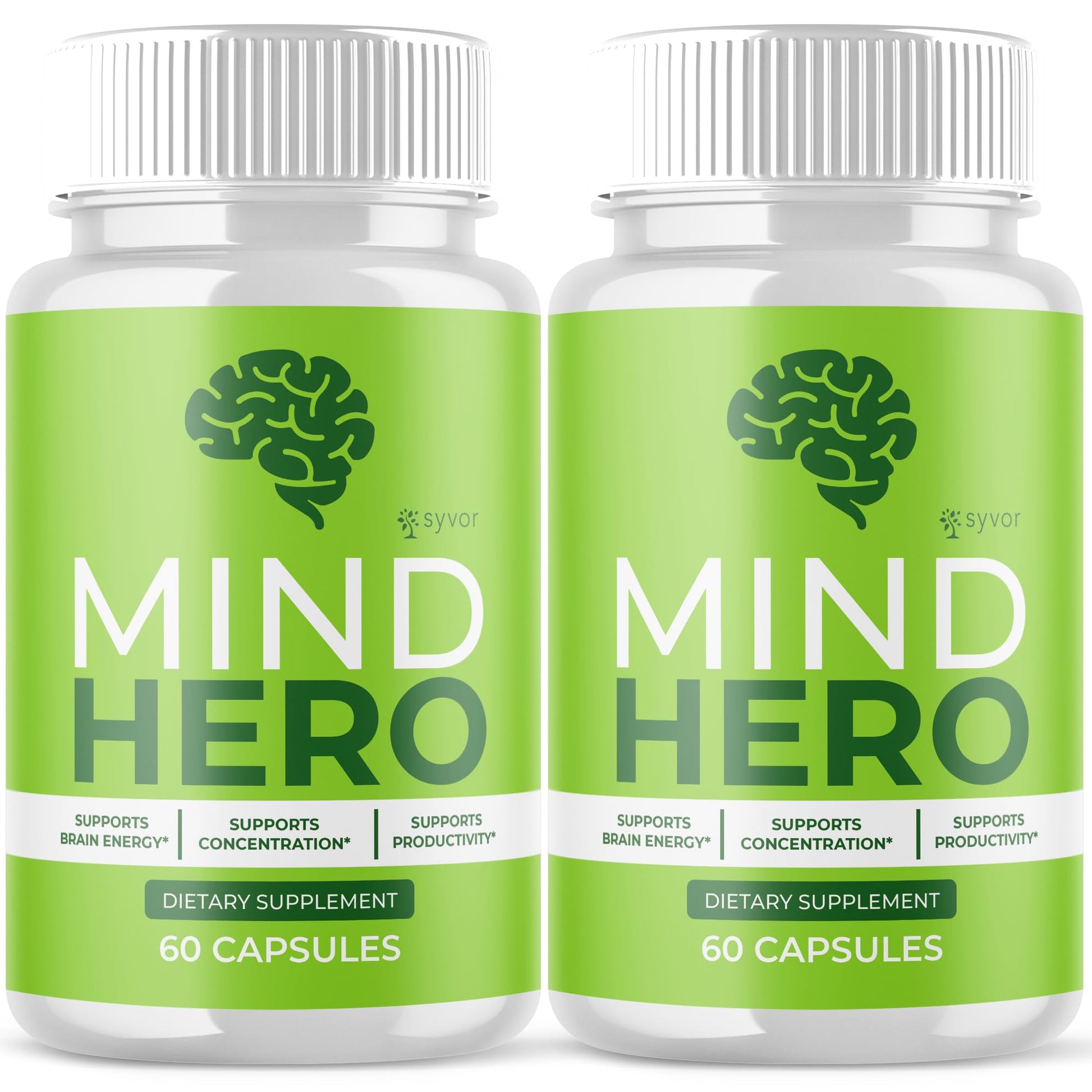 Syvor Mind Hero Capsules, 120 Capsules