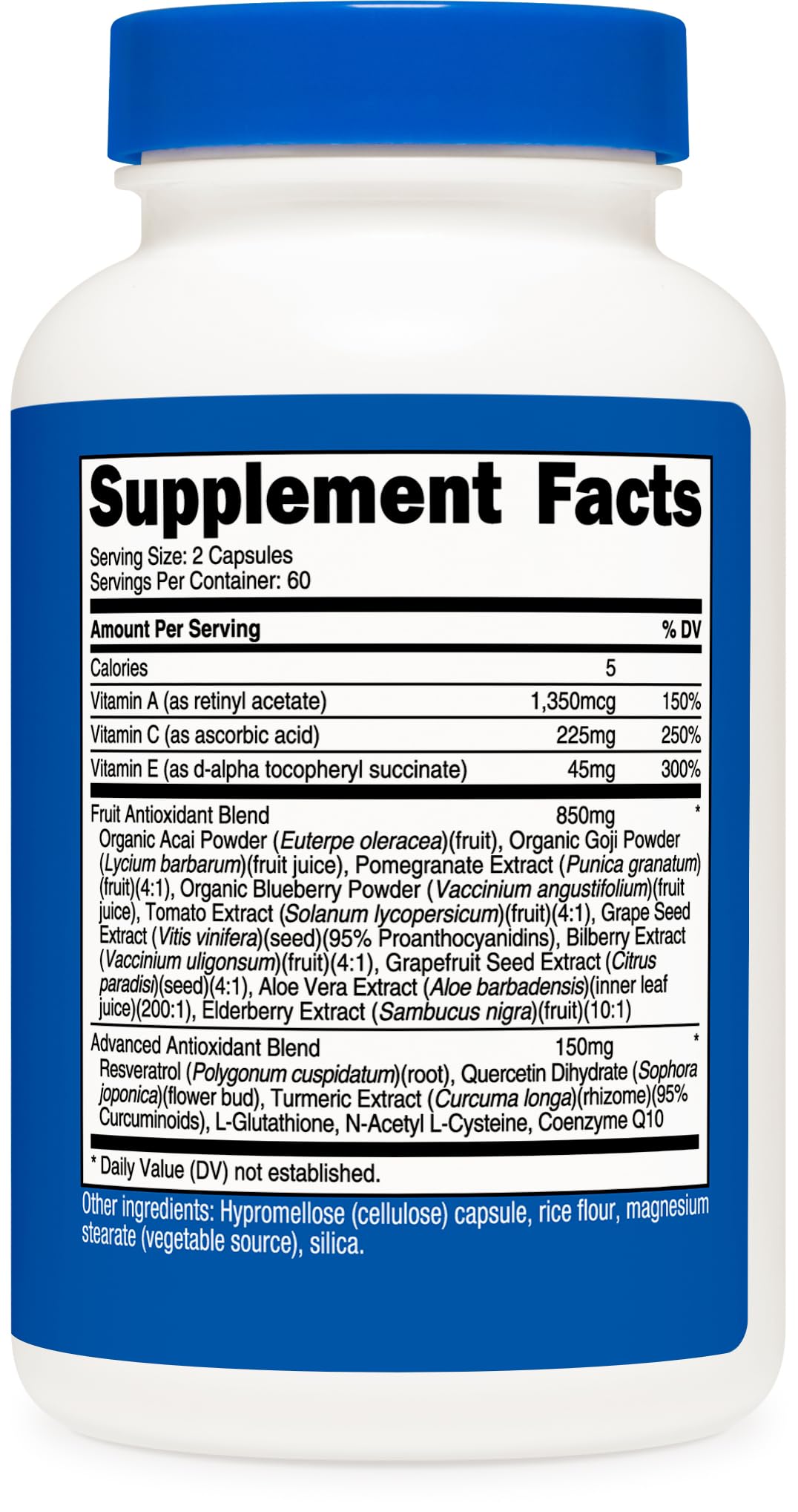 Nutricost Super Antioxidants 1000mg Capsules, 120 Count