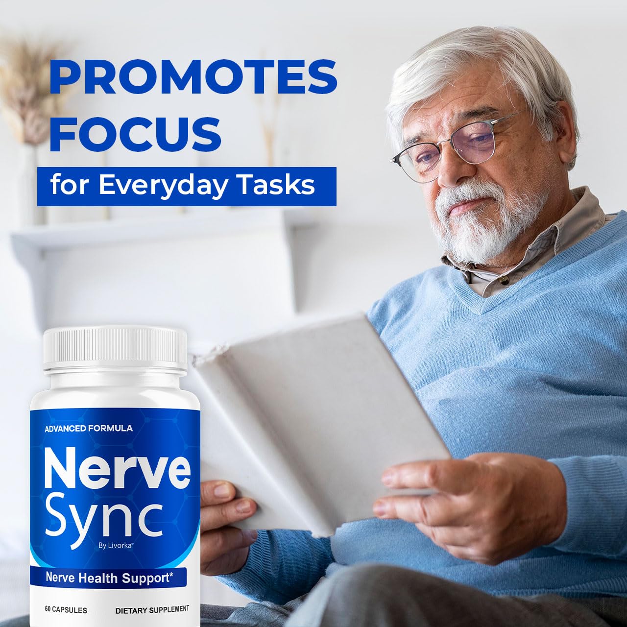 LIVORKA Nerve Sync Capsules, 180 Capsules