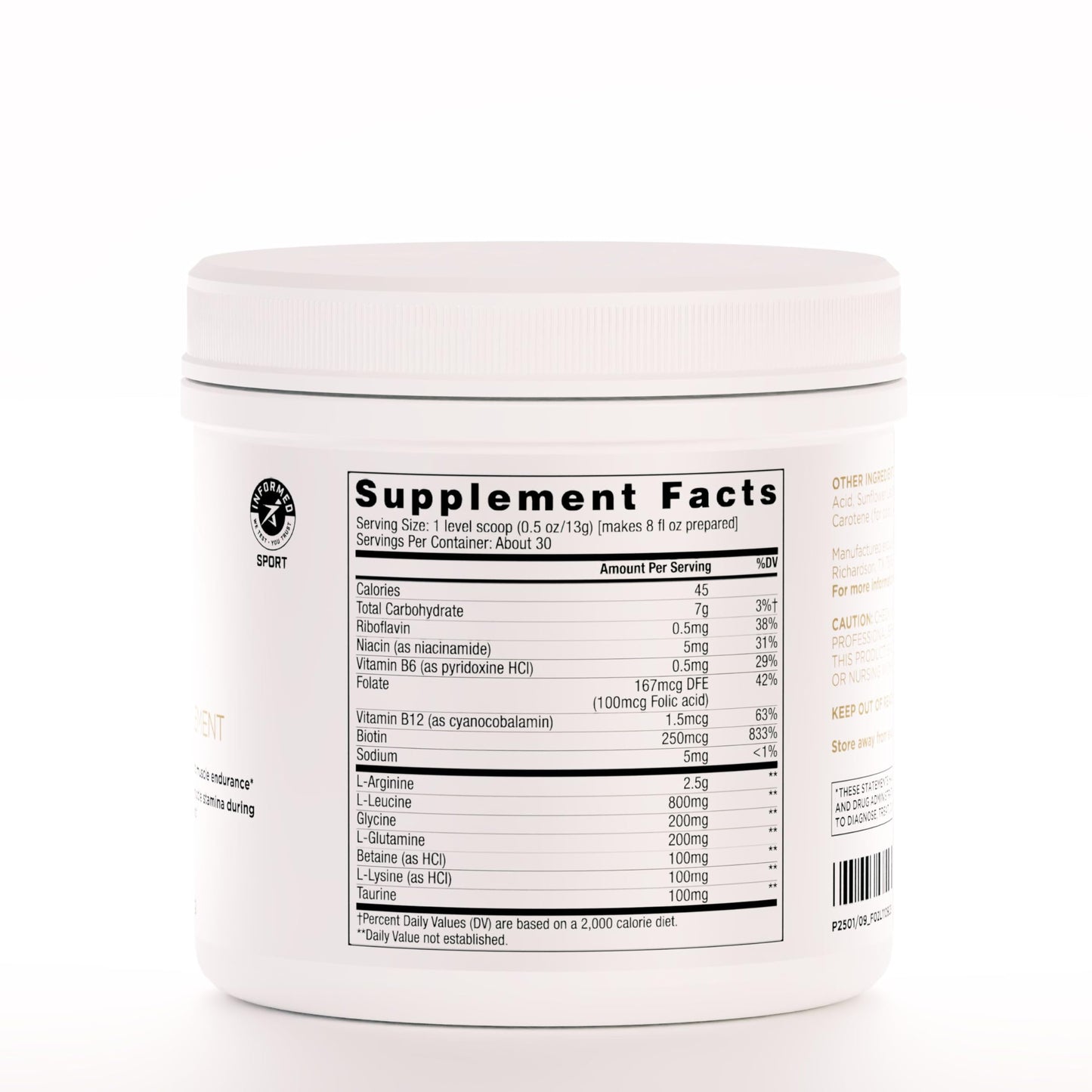 AdvoCare Arginine Extreme Multinutrient Supplement Powder 14 oz
