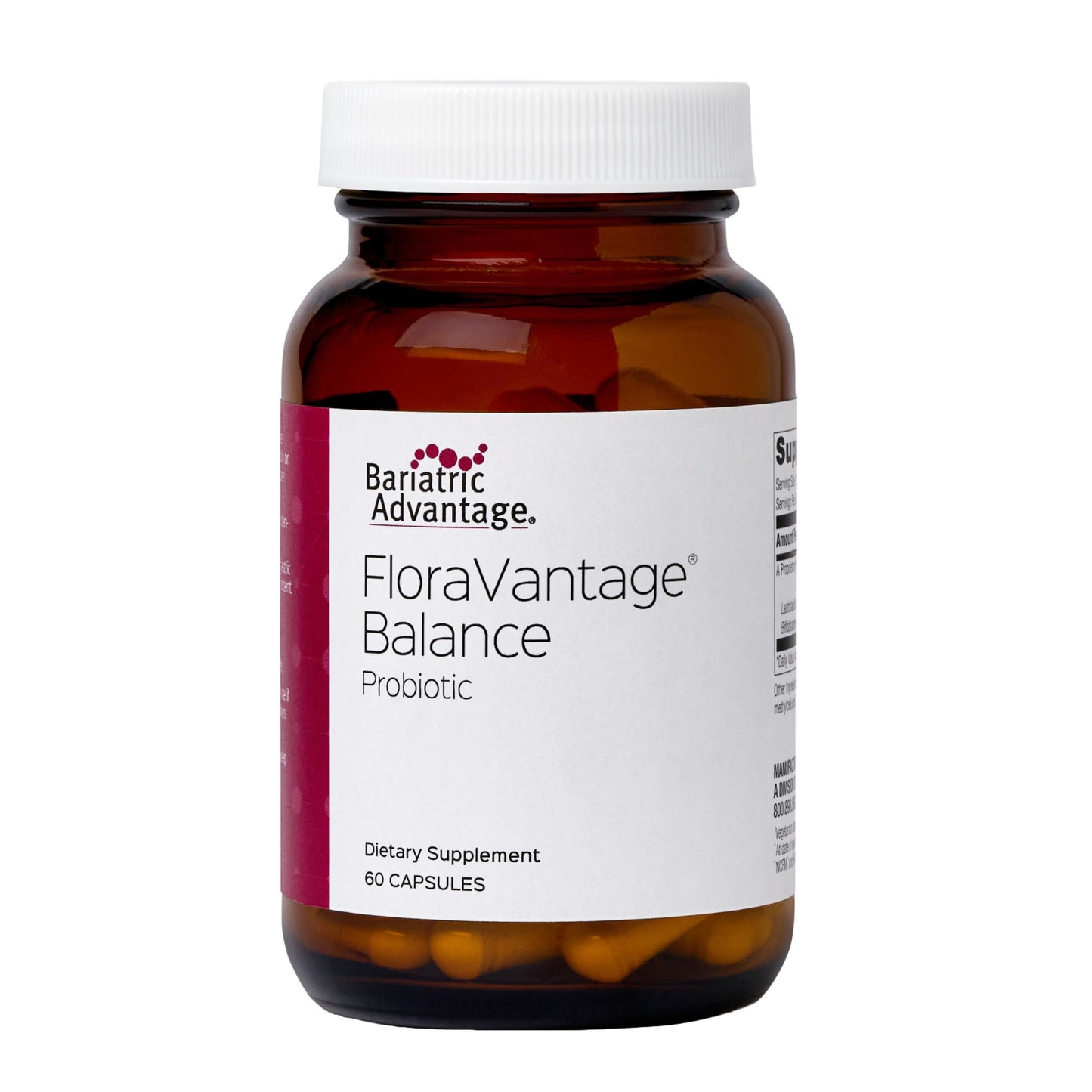 Bariatric Advantage FloraVantage Balance Capsules, 60 Count