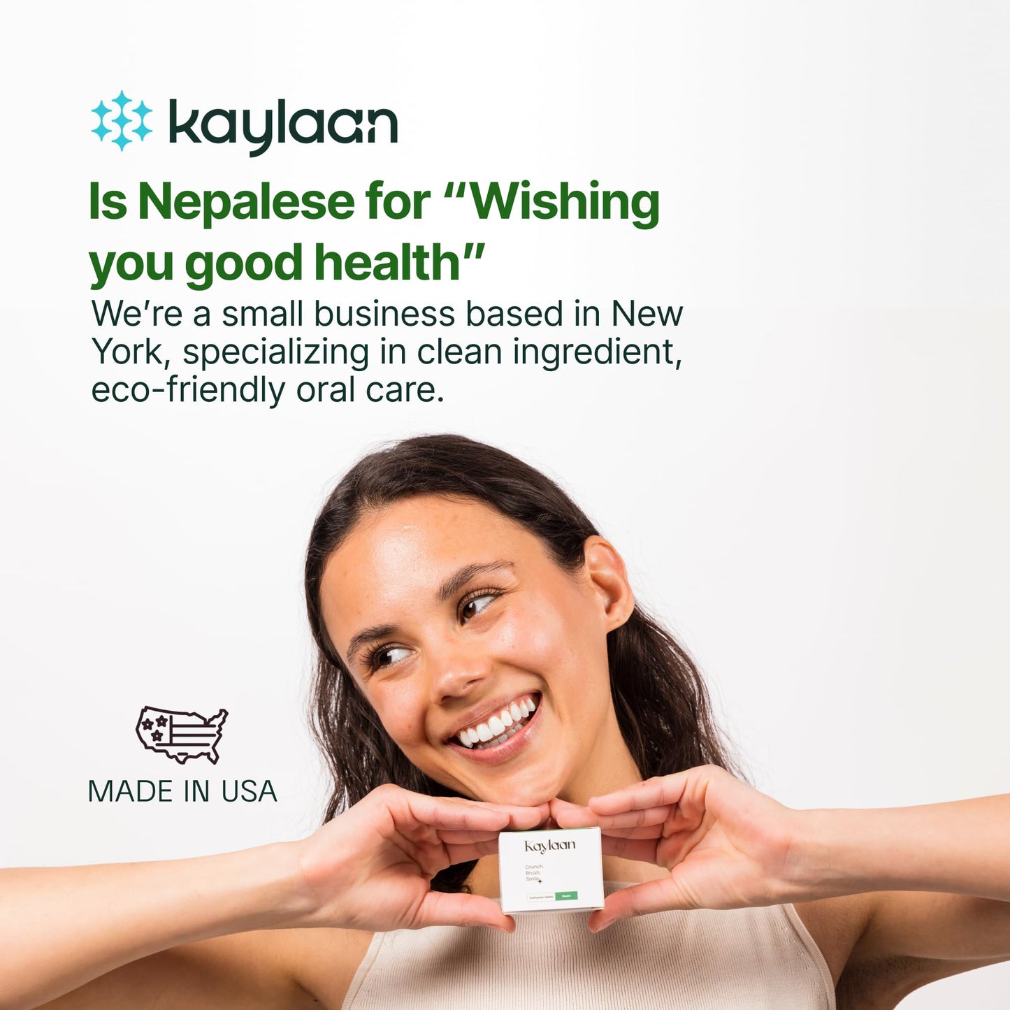 Kaylaan Neem Toothpaste Tablets 90 Count