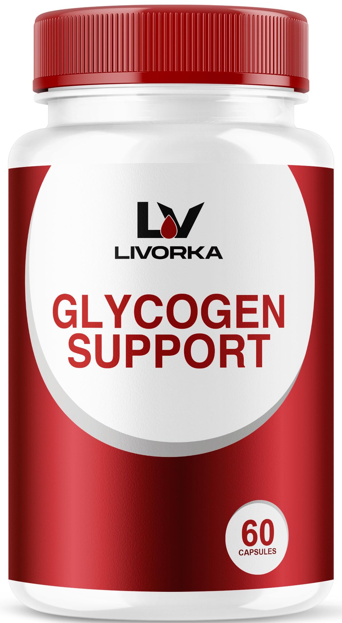 LIVORKA Glycogen Support & Control Advanced Formula Capsules, 60 Count