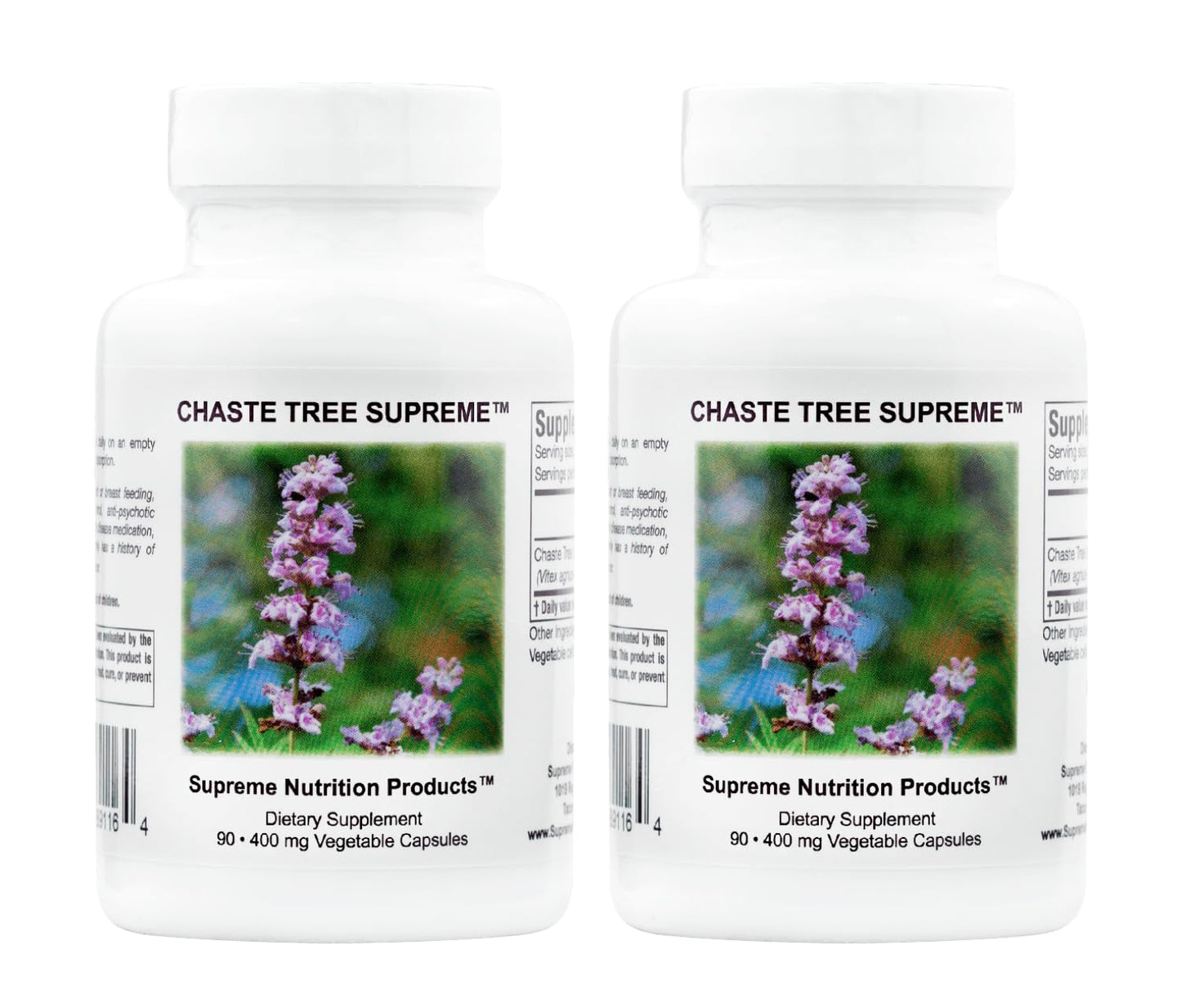 Supreme Nutrition Products Chaste Tree Supreme Vitex 180 Capsules