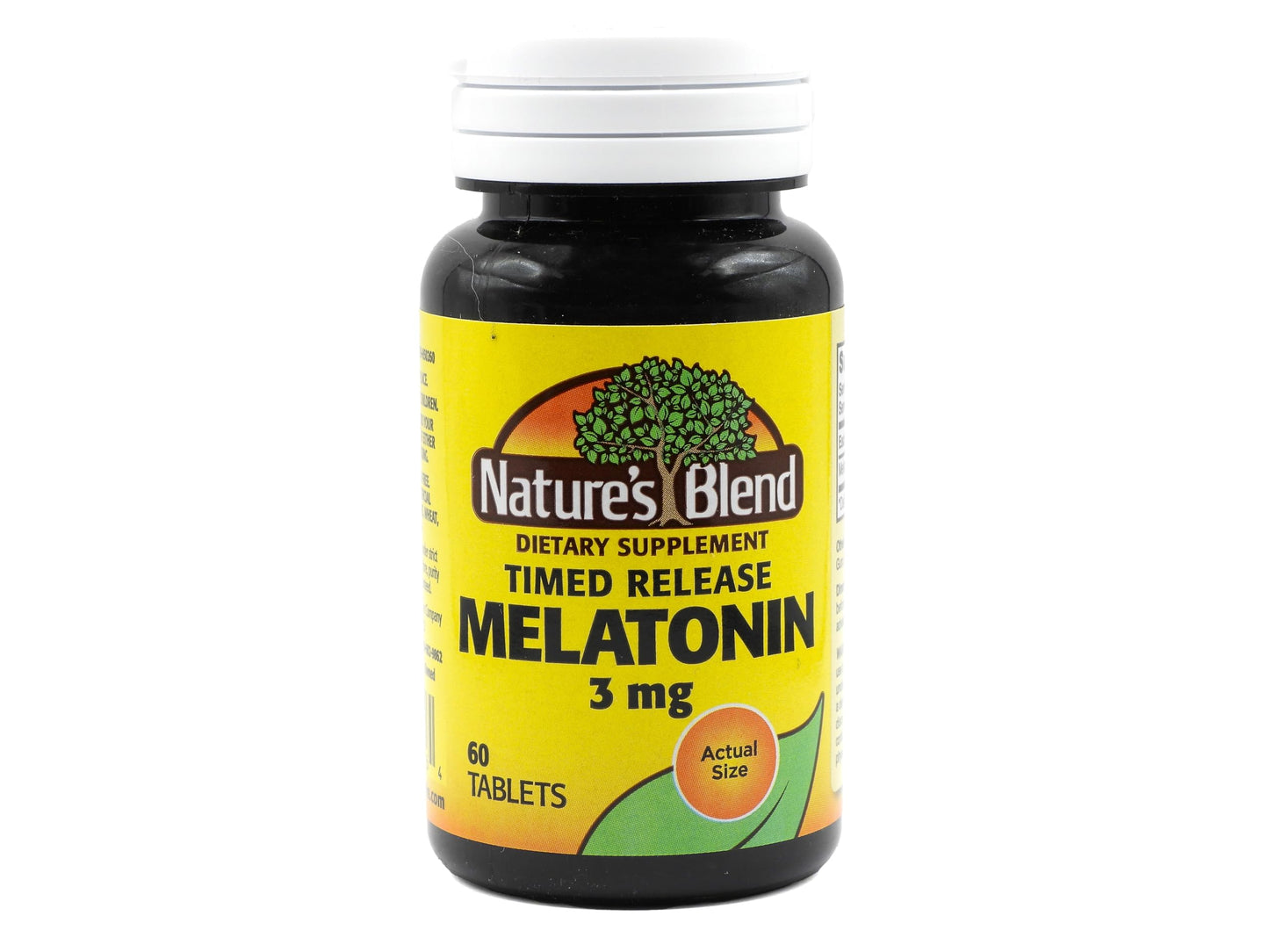 Nature's Blend Melatonin Timed Release 3 mg 60 Tablets