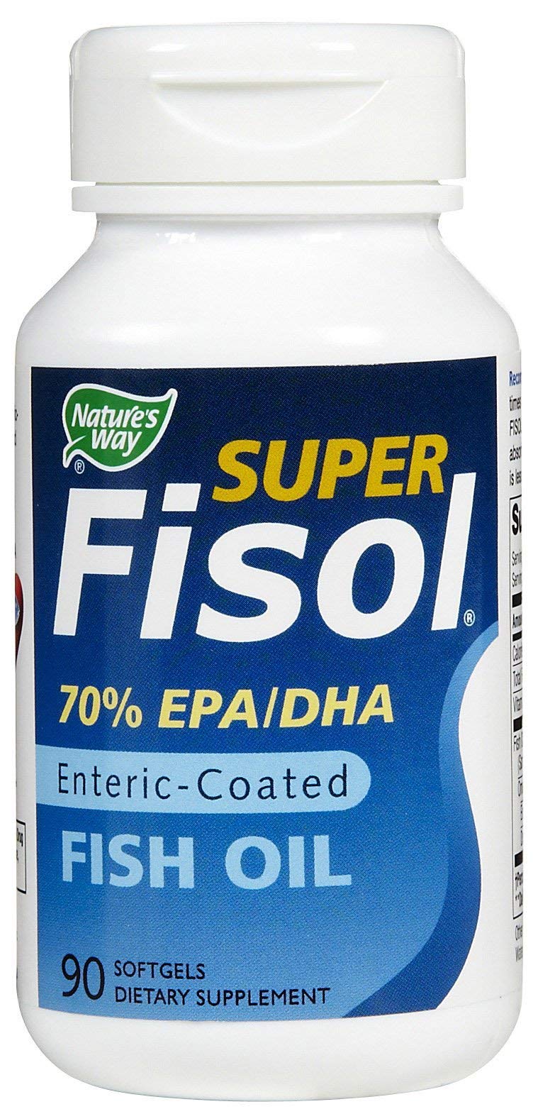 Nature's Way Super Fisol Fish Oil Softgels 2 Pack
