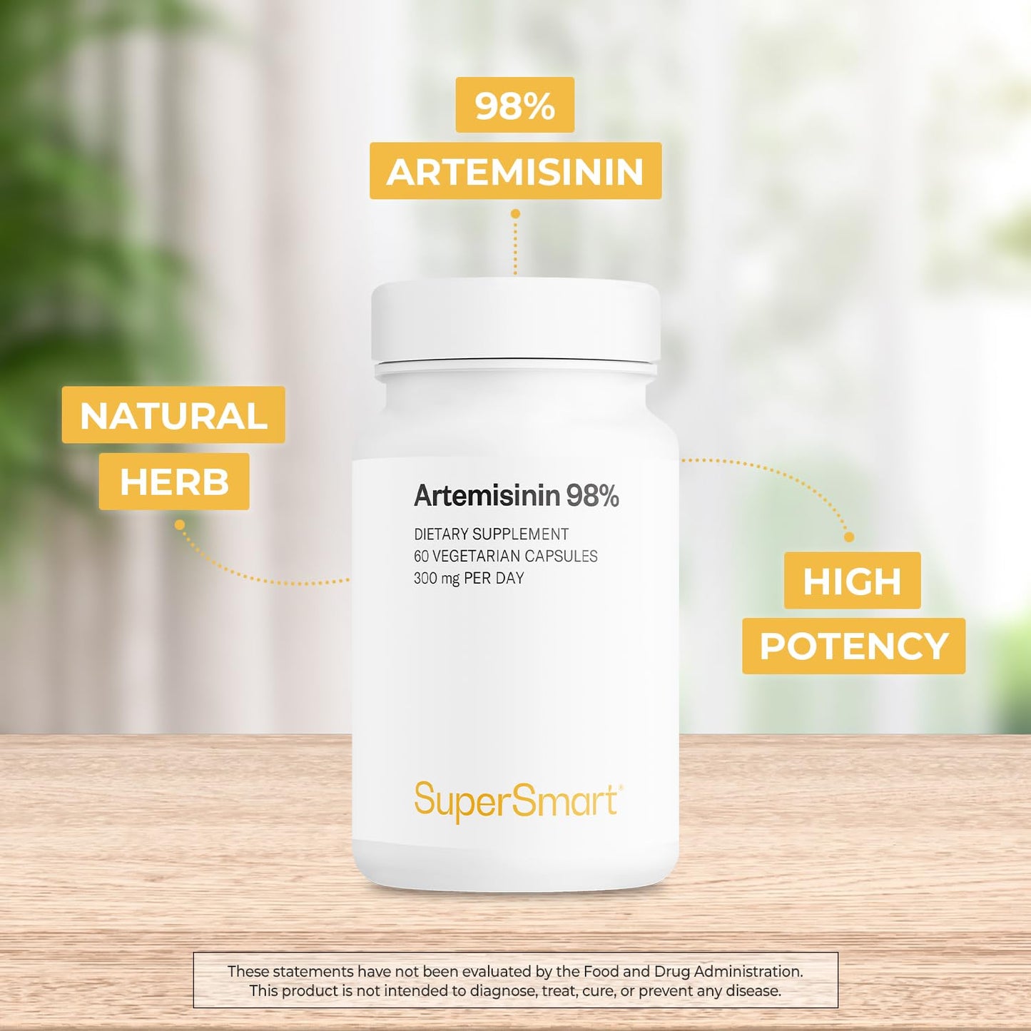 Supersmart Artemisinin Supplement Capsule 60 Count