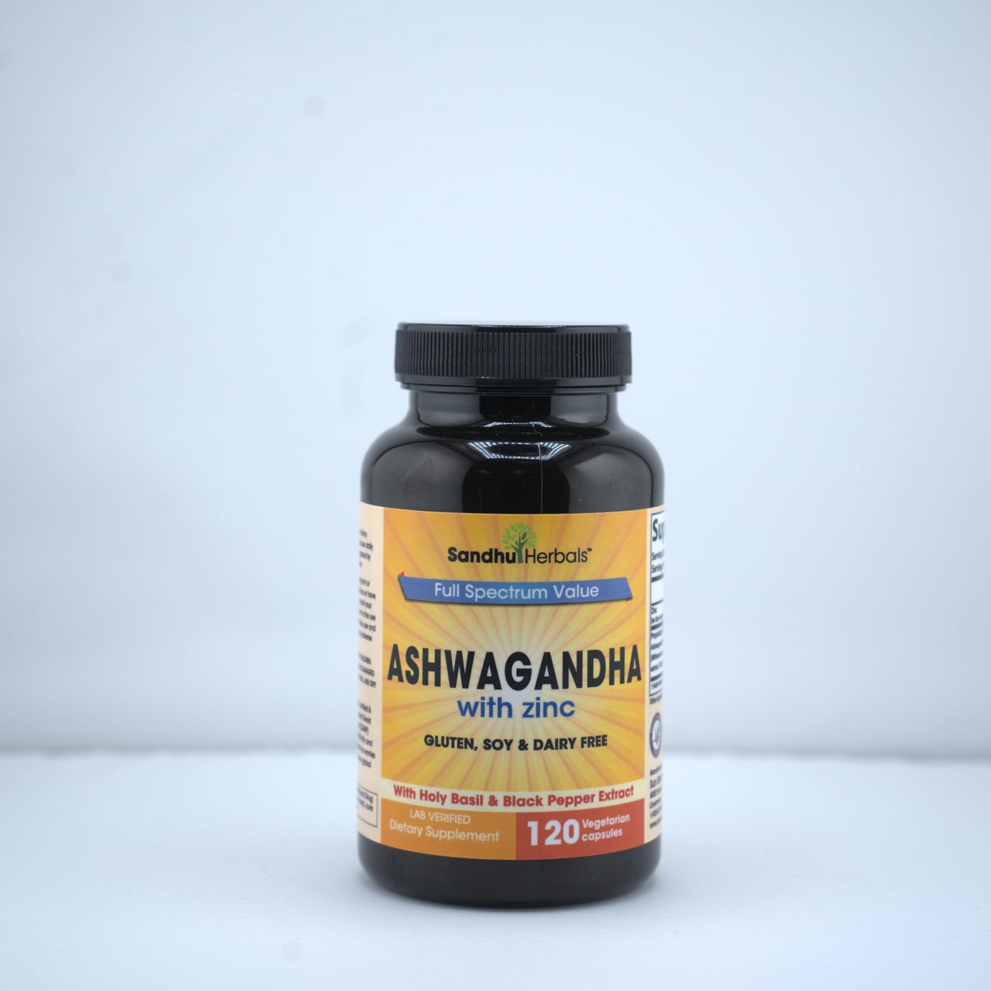 SANDHUHERBALS Ashwagandha Capsules 120 Count