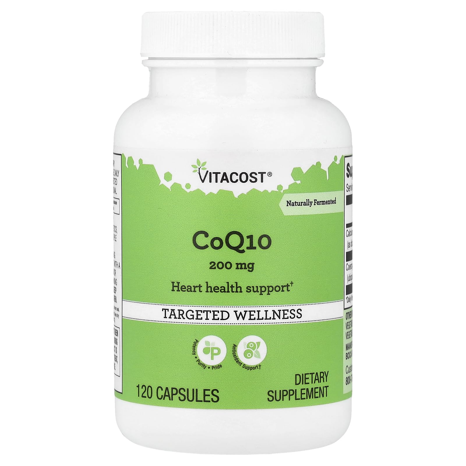 Vitacost CoQ10 200 mg, 120 Capsules