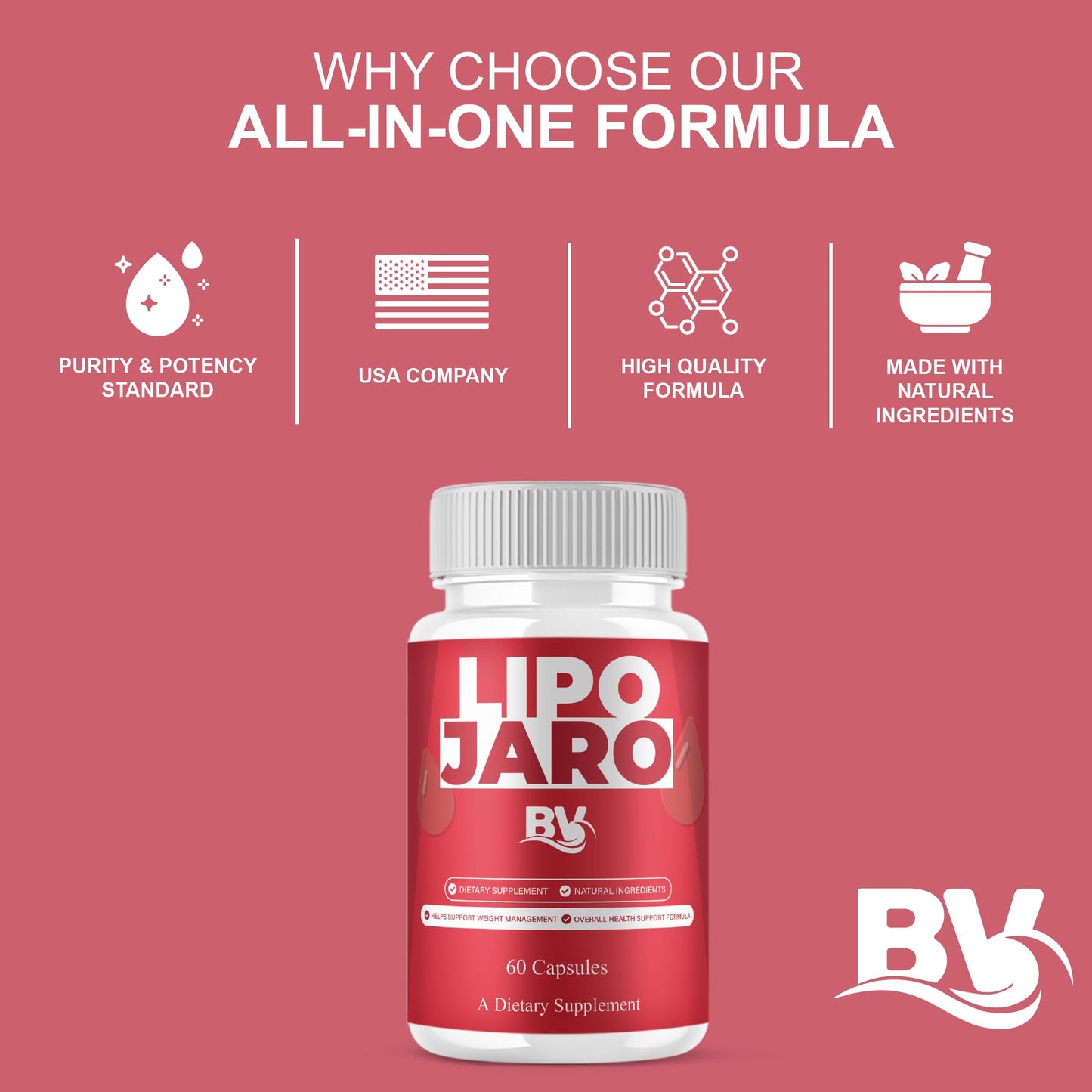 BLUE VIBE LipoJaro Capsules 120 Capsules