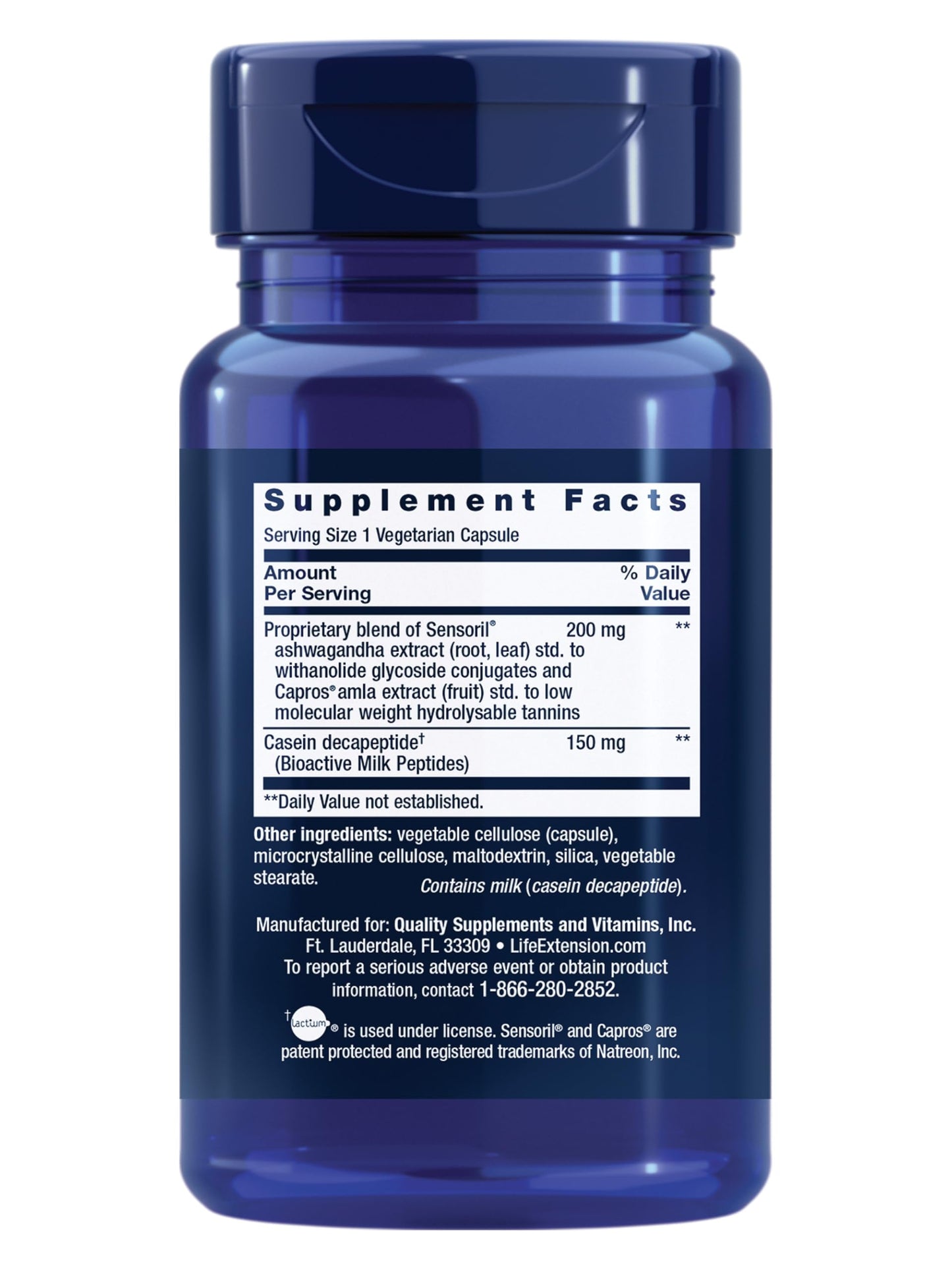 Life Extension Enhanced Sleep Without Melatonin Capsules, 30 Count