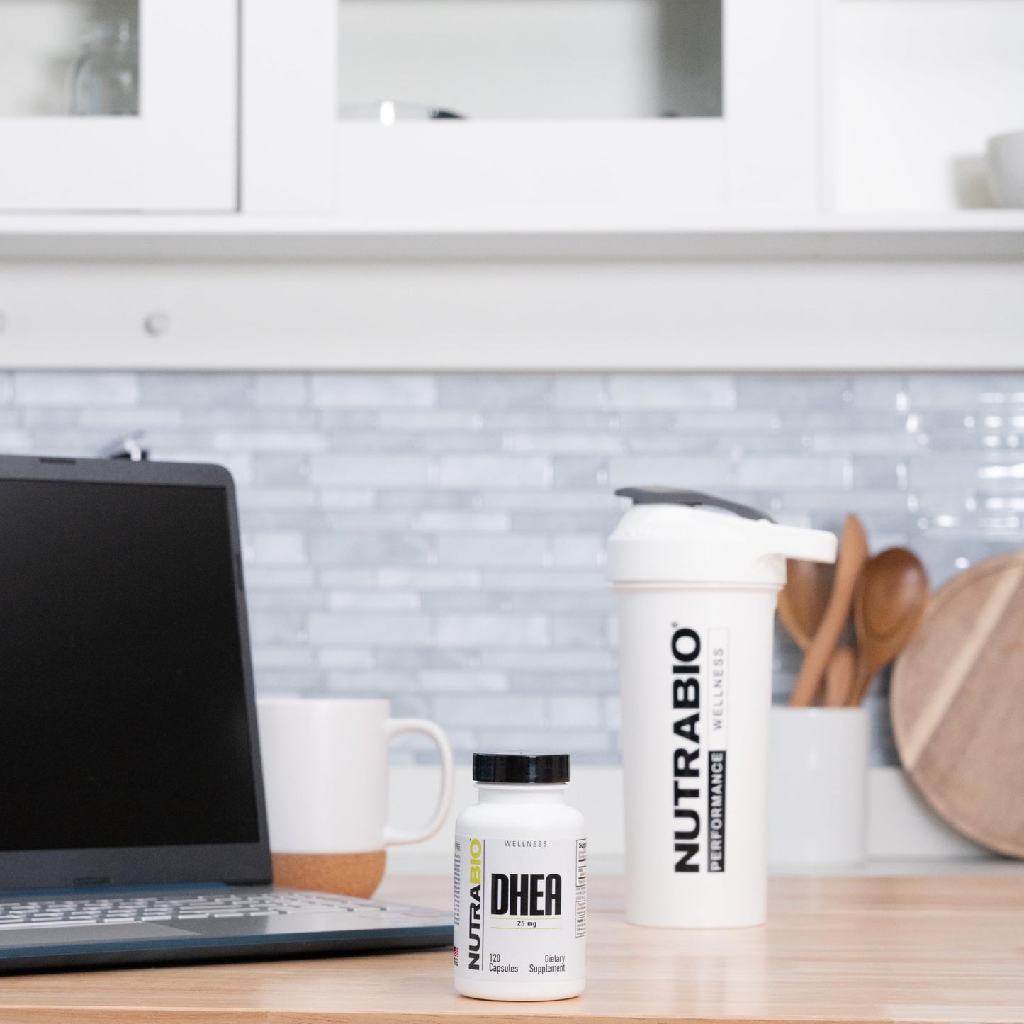 NutraBio DHEA Supplement 25 mg Capsule, 120 Capsules