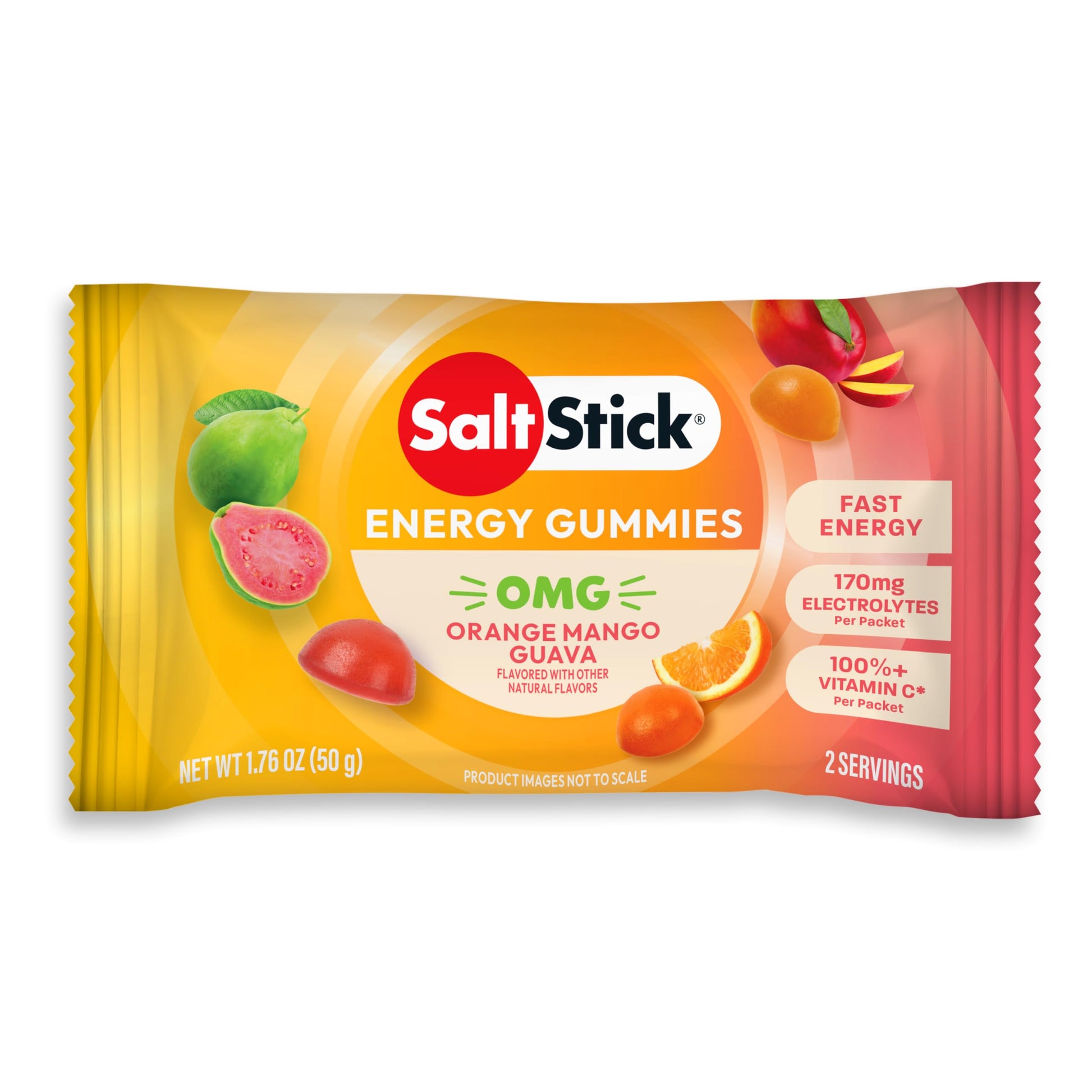 SaltStick Energy Gummies with Electrolytes 80 Gummies