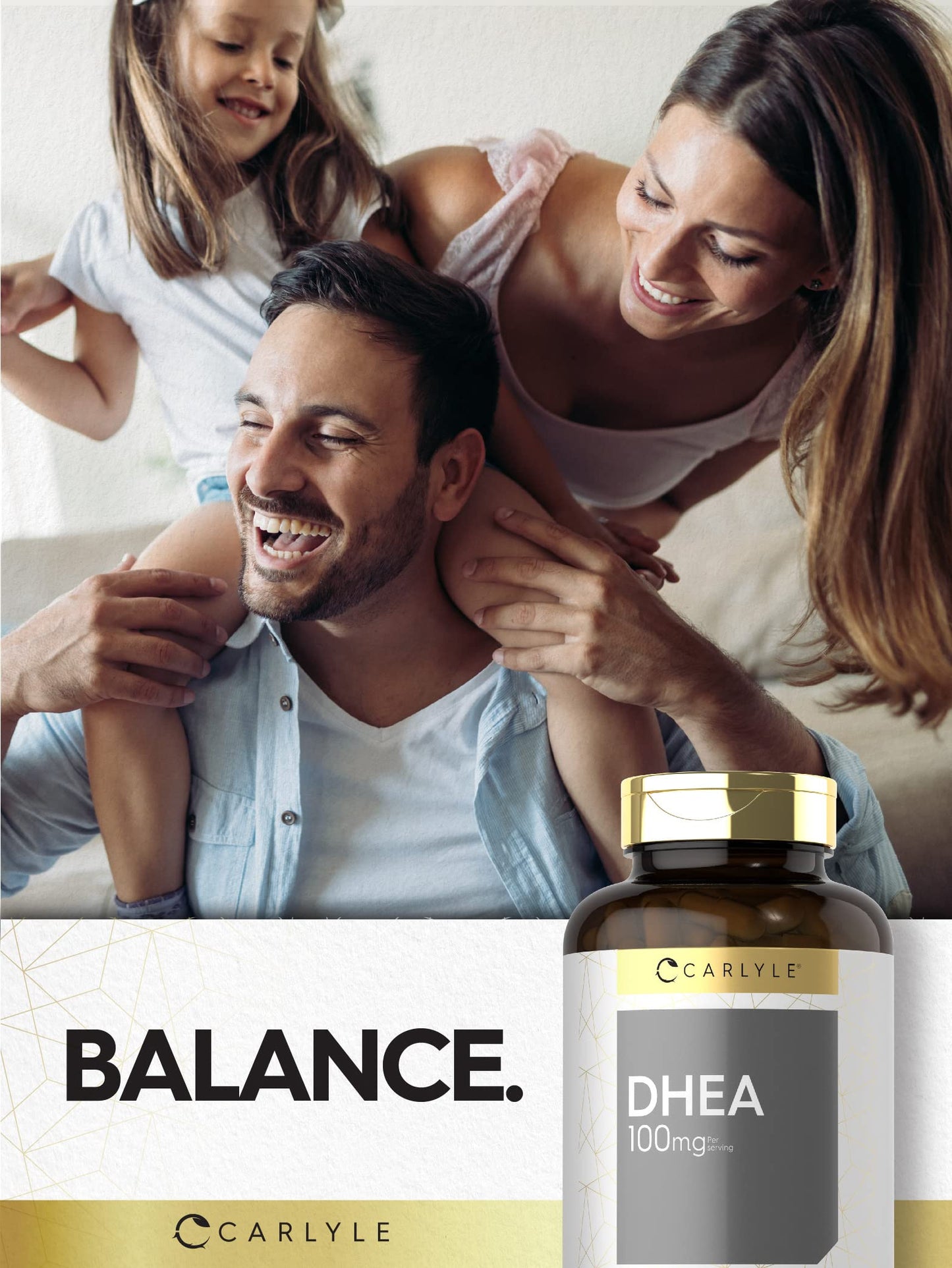 Carlyle DHEA 100mg Capsule, 300 Capsules