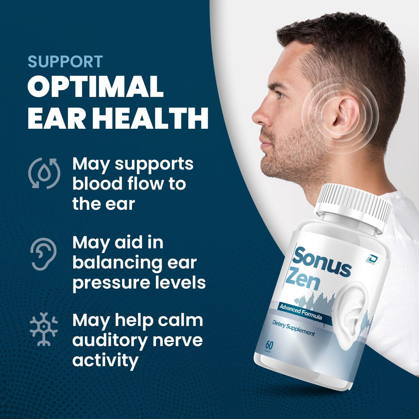 Indelo Sonus Zen Ear Support Capsule 60 Capsules