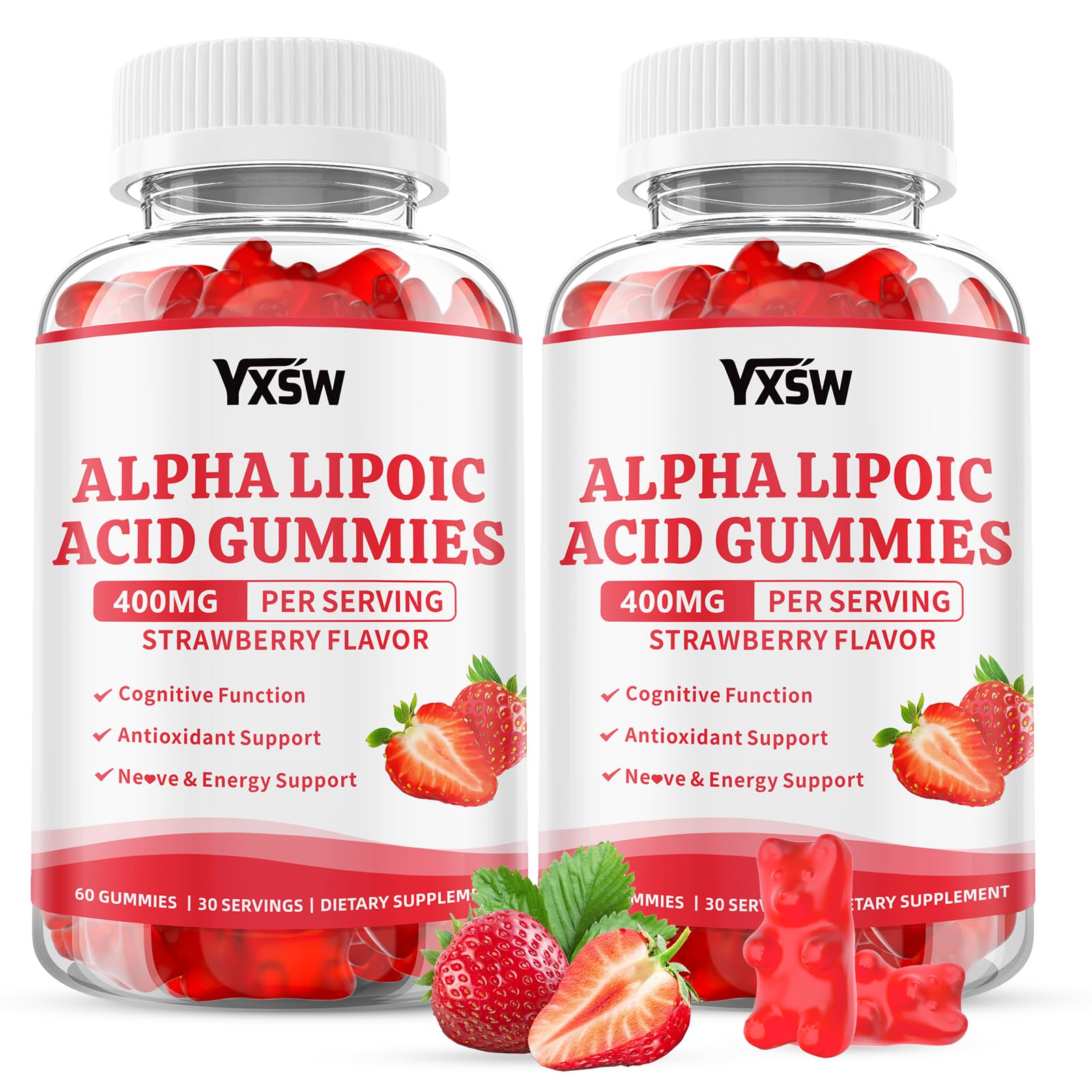 YXSW Alpha Lipoic Acid Gummy 120 Count