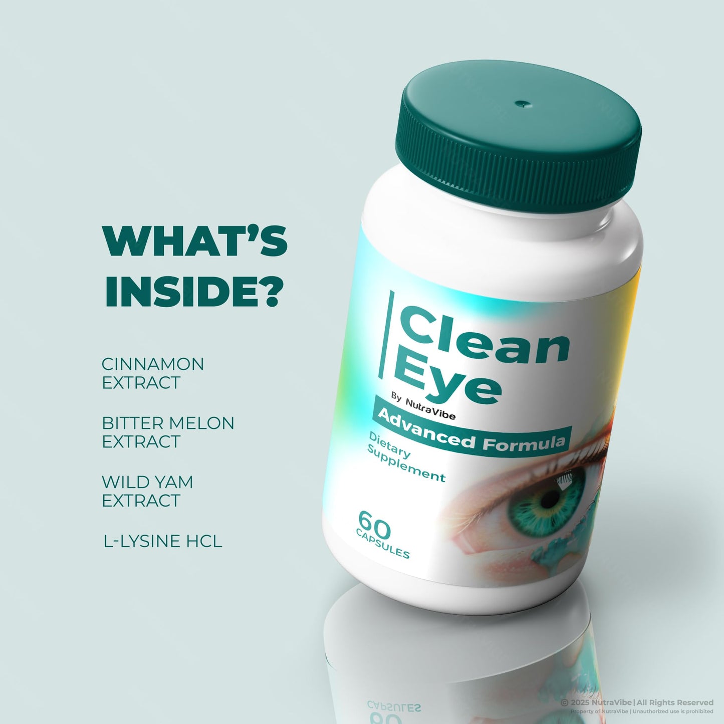NutraVibe Clean Eye Capsules 300 Capsules