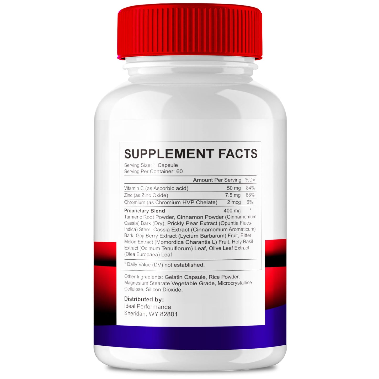 IDEAL PERFORMANCE Glucozein Capsules, 120 Capsules