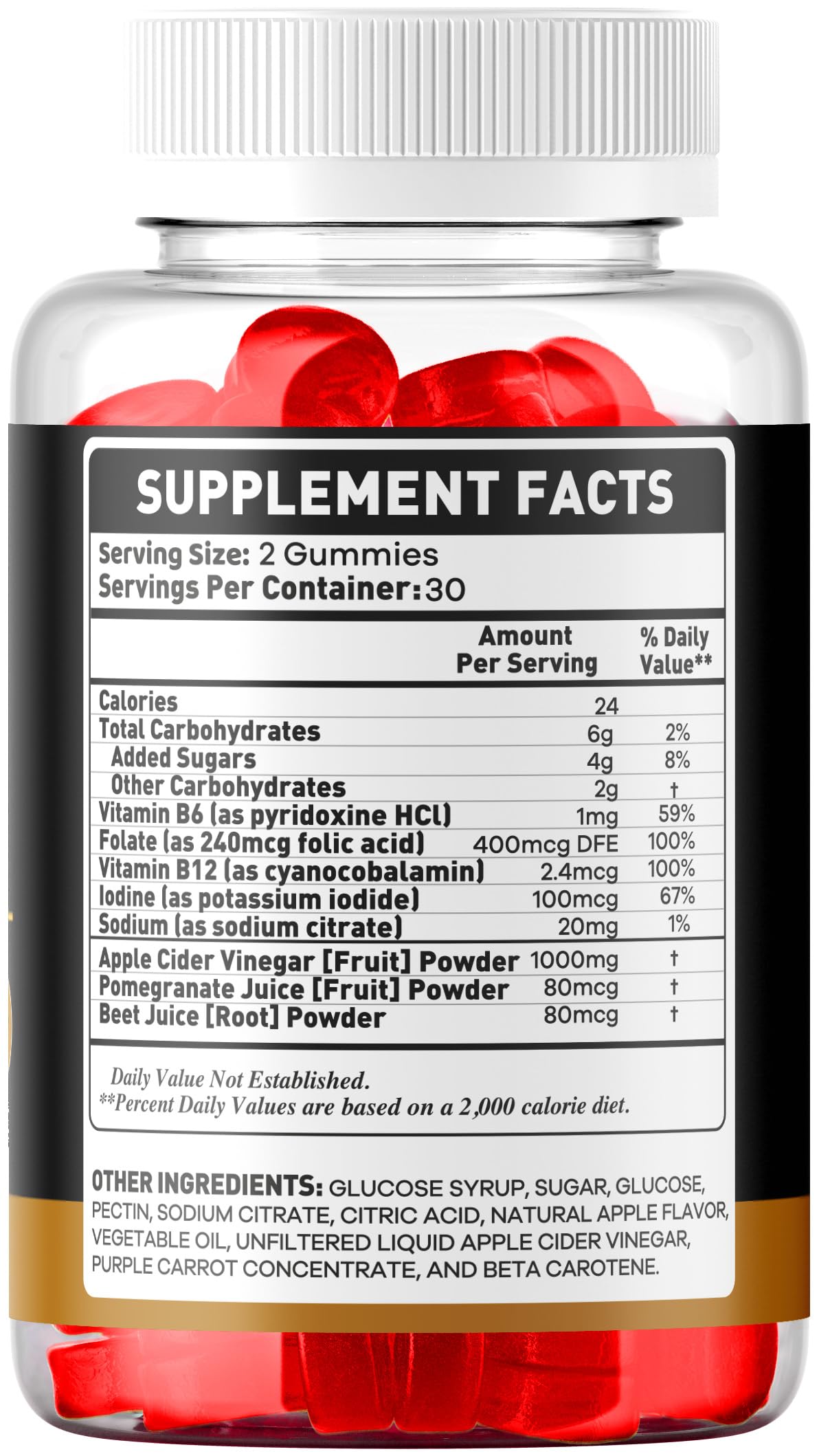 OVICIA Vigor Prime Gummies for Men, 120 Gummies