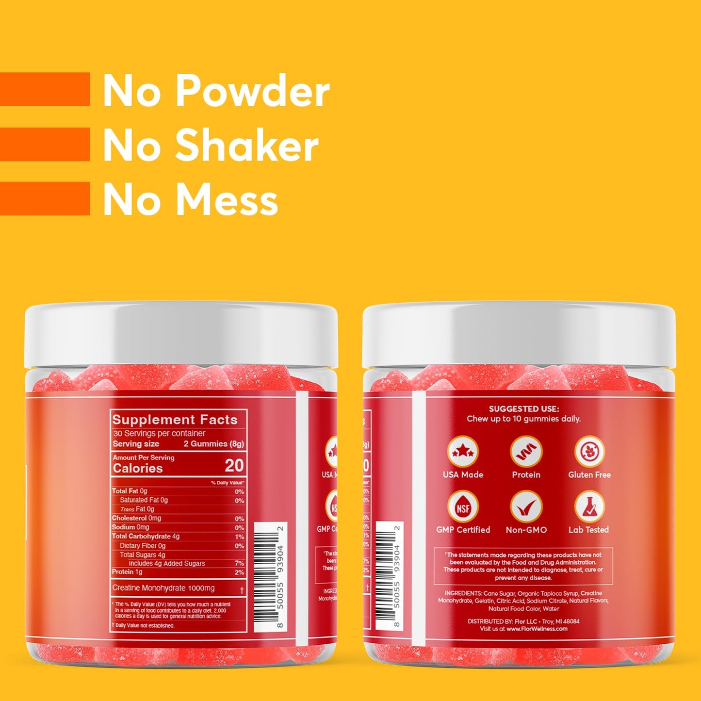 FIOR Creatine Gummy 60 Count