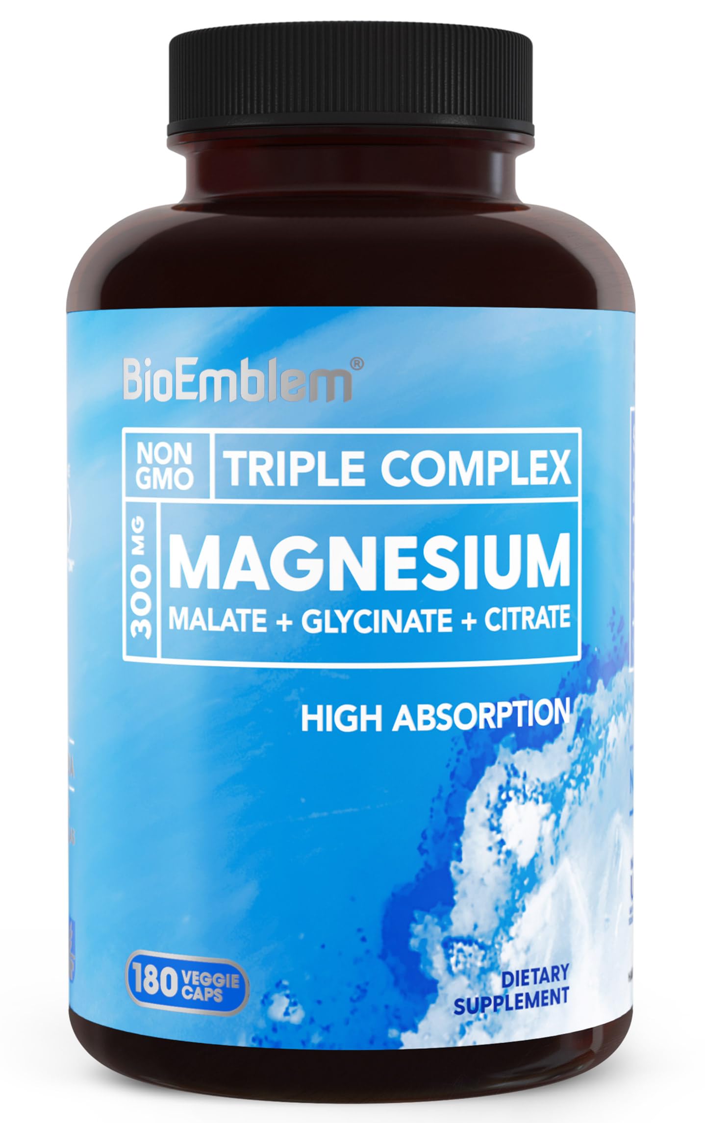 BioEmblem Triple Magnesium Complex 225 Capsules