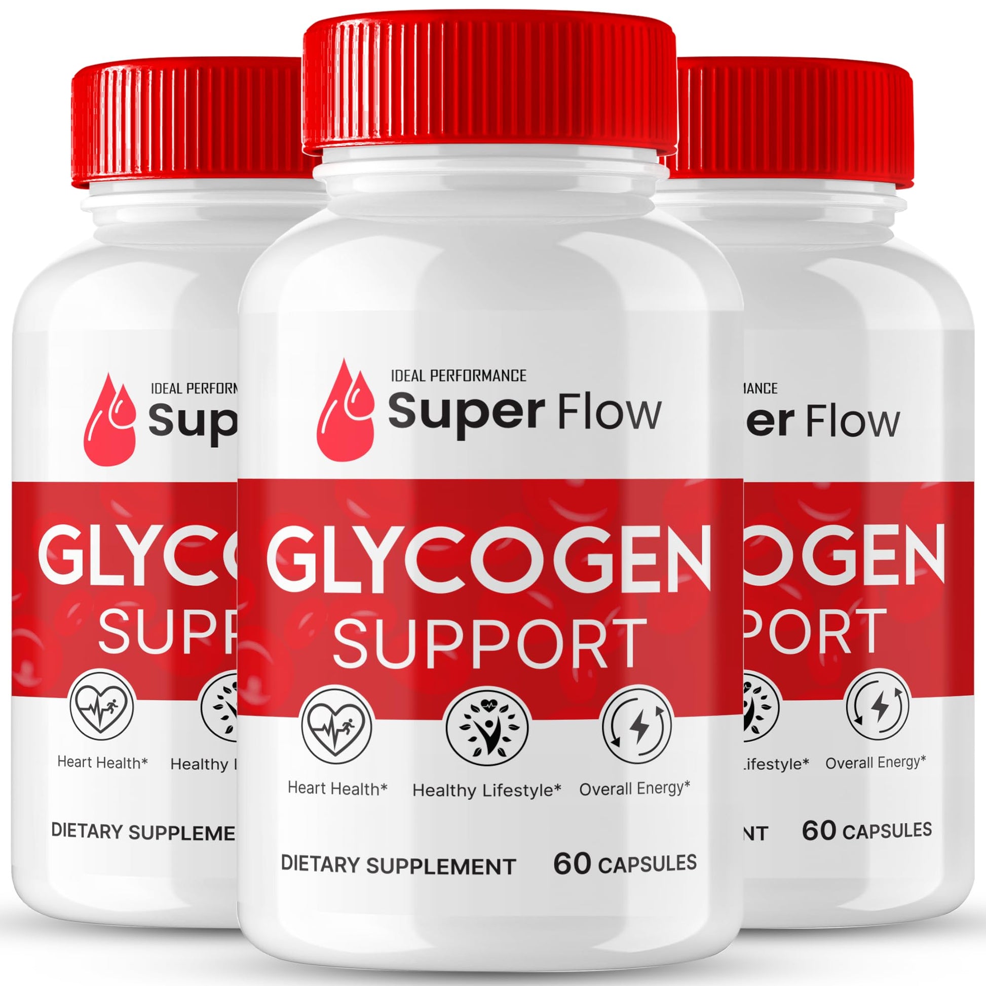 IDEAL PERFORMANCE Super Flow Glycogen Support 180 Capsules