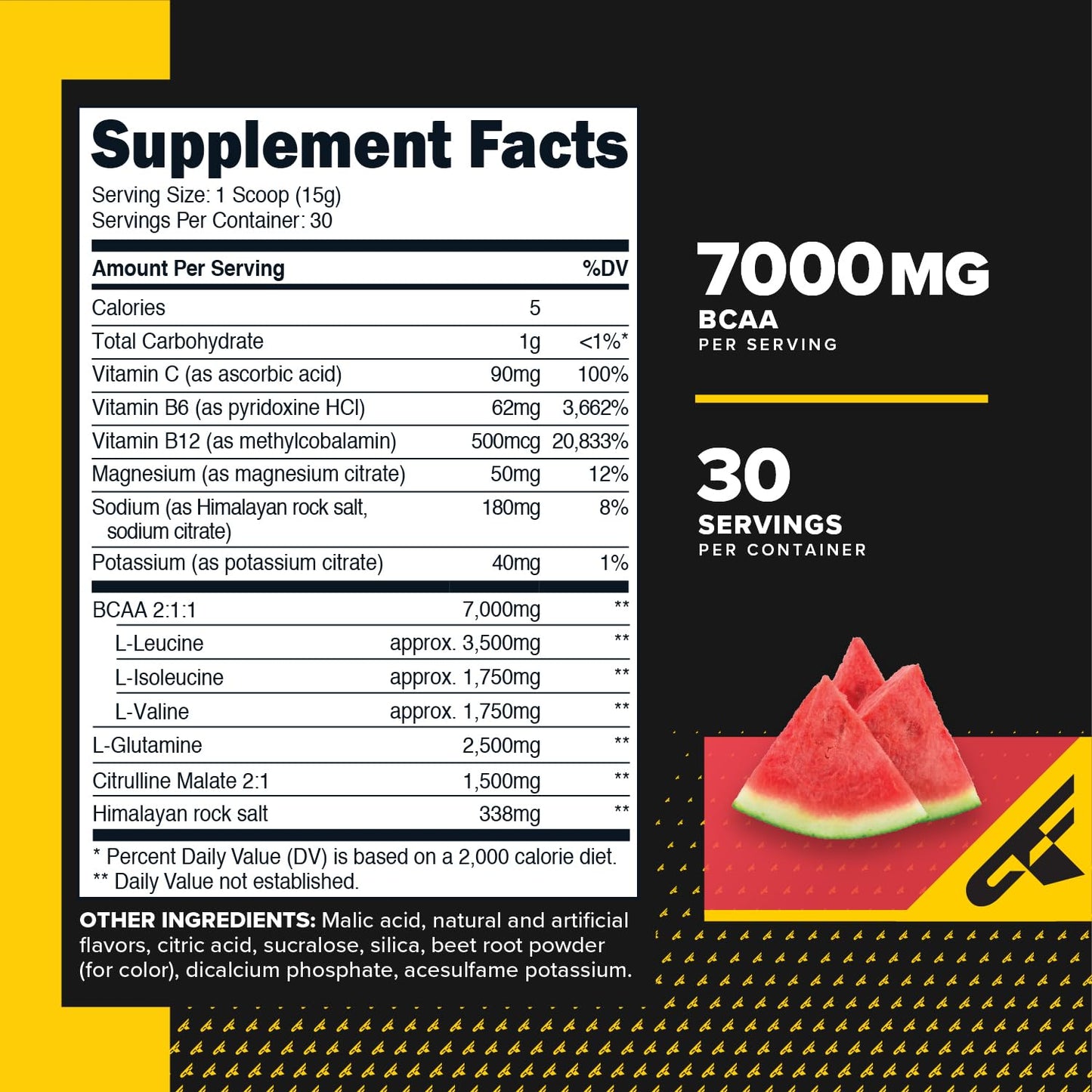 Primaforce BCAA Powder Watermelon 16.5