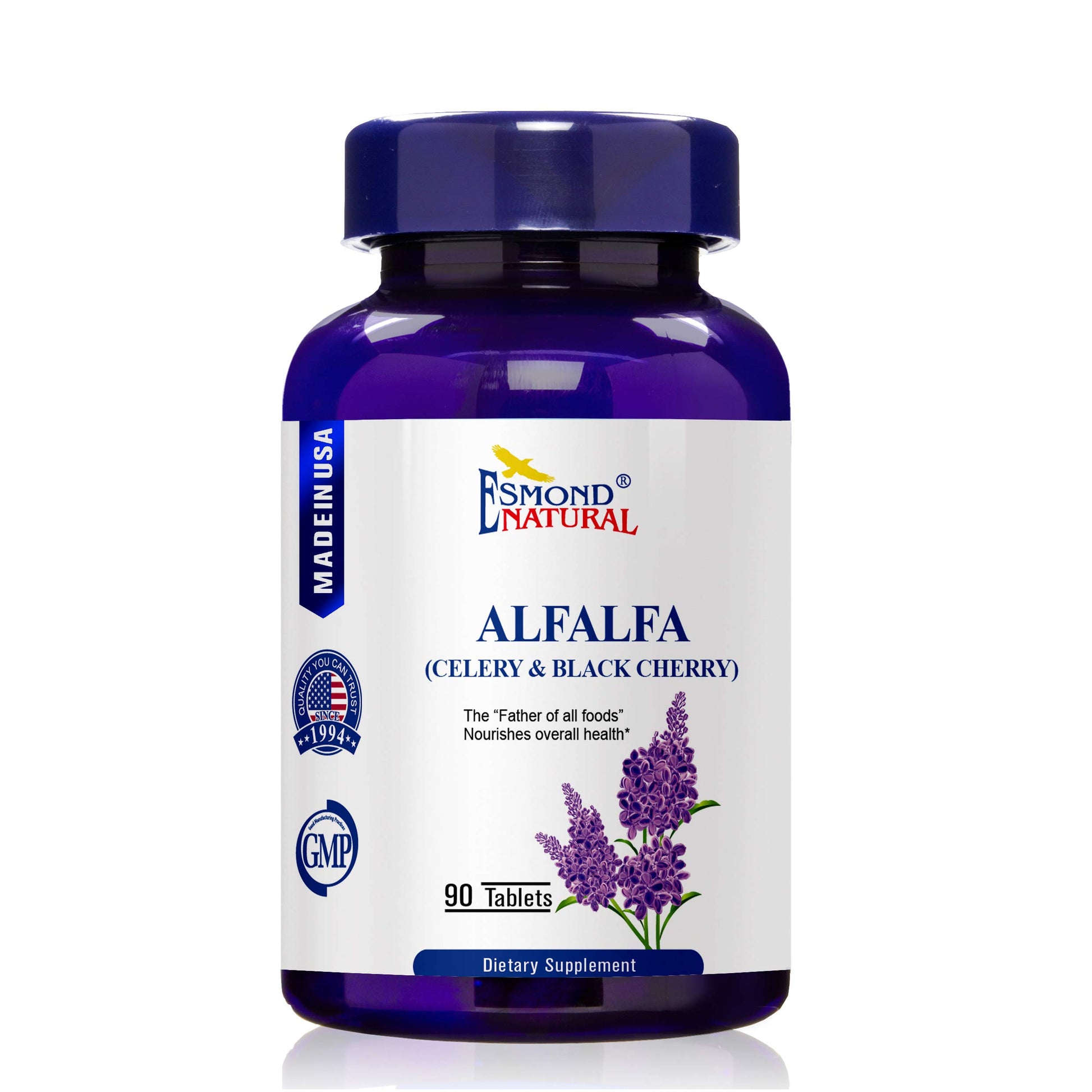Esmond Natural Alfalfa - Celery & Black Cherry, 270 Tablets