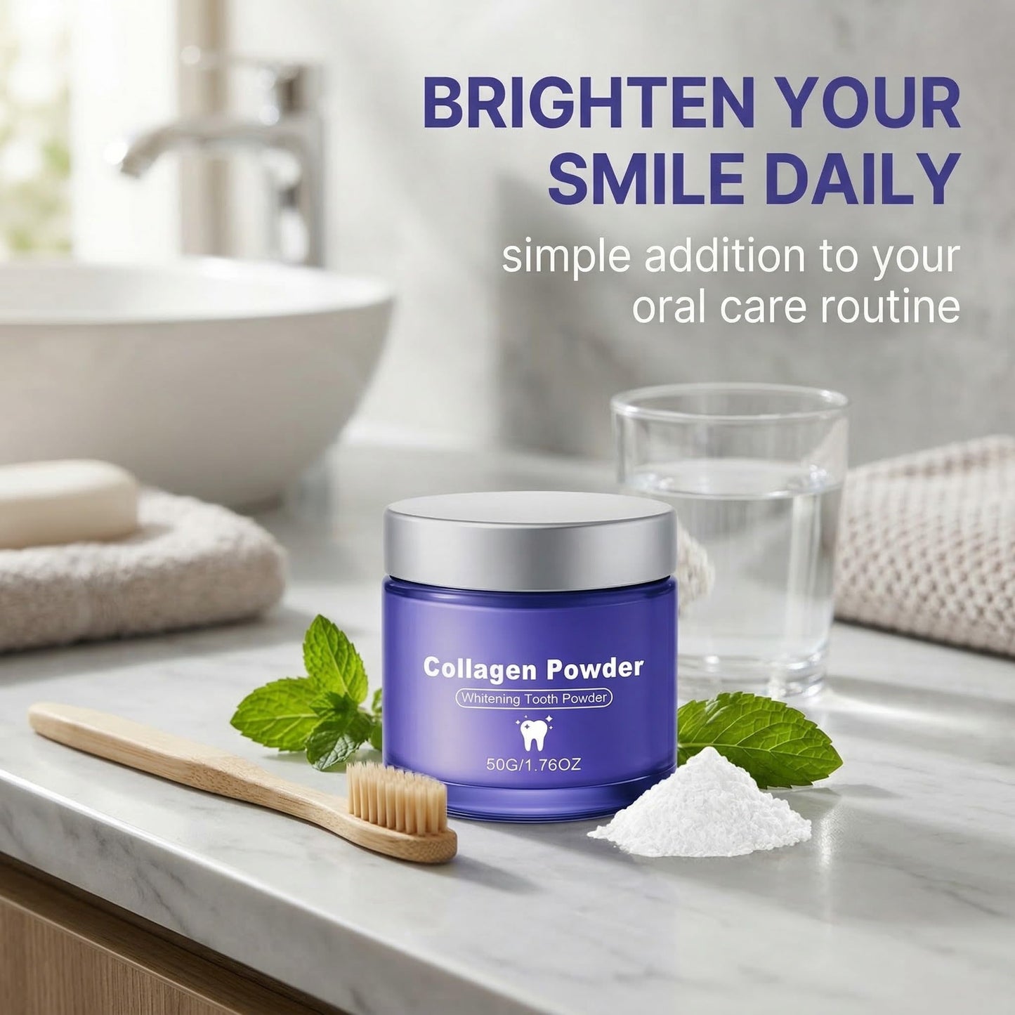 ZOBVEX Collagen Tooth Powder 1.76 oz