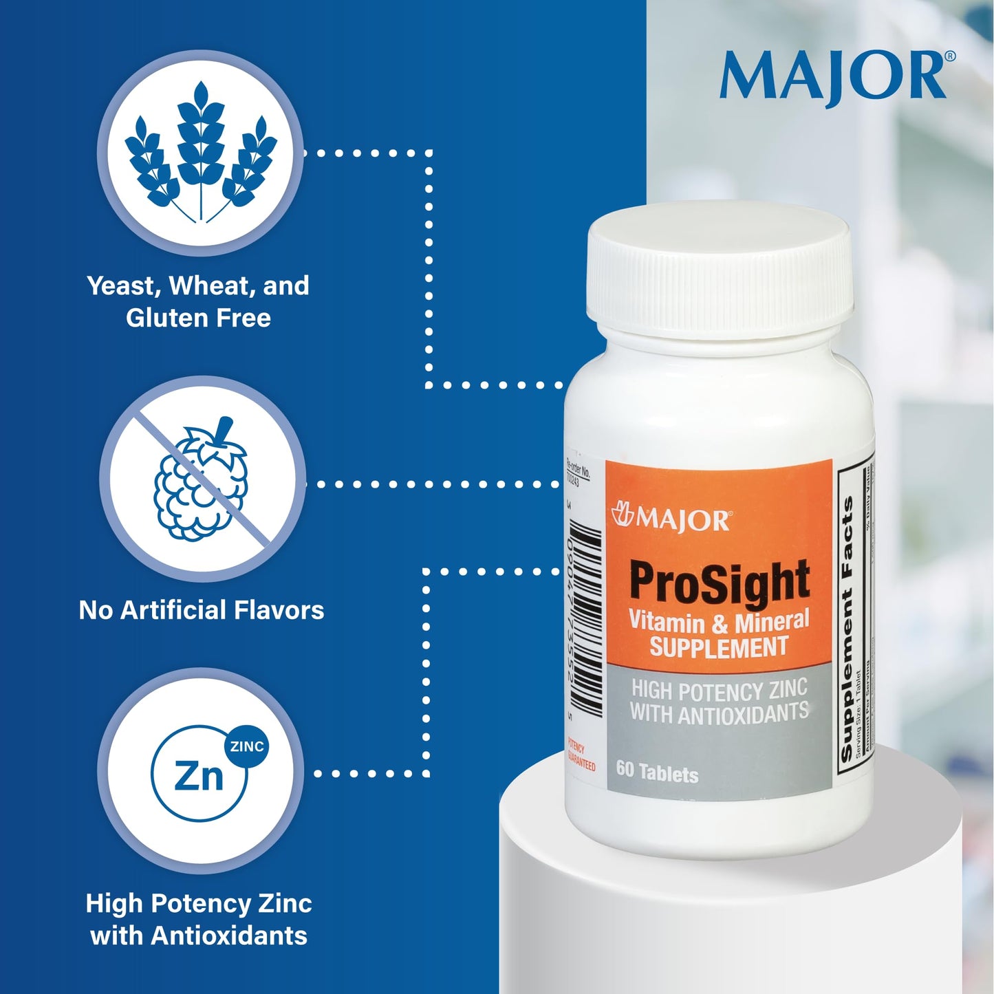 Major ProSight Vitamin and Mineral Supplement 60 Tablets