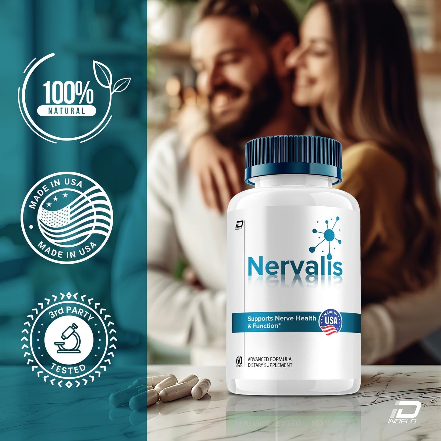Indelo Nervalis Capsules 180 Capsules